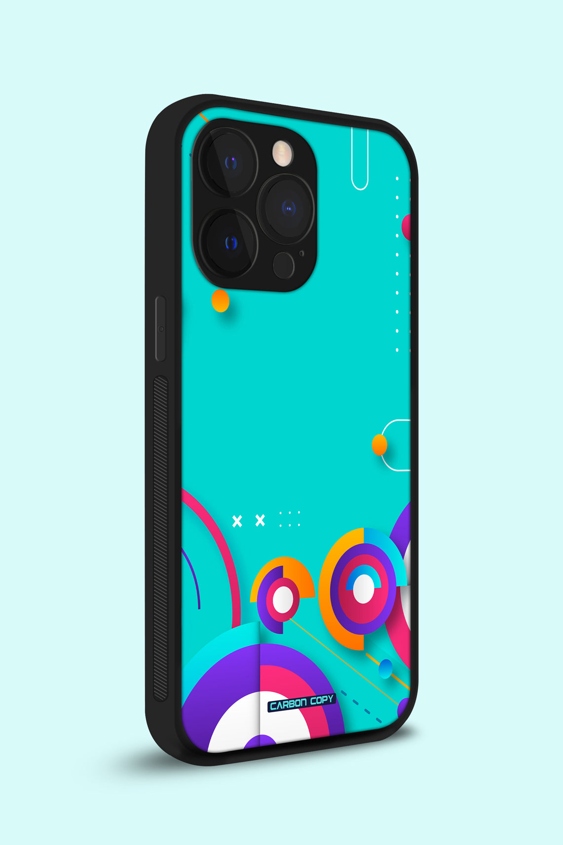 Prefigured Print Phone Glass Case Design