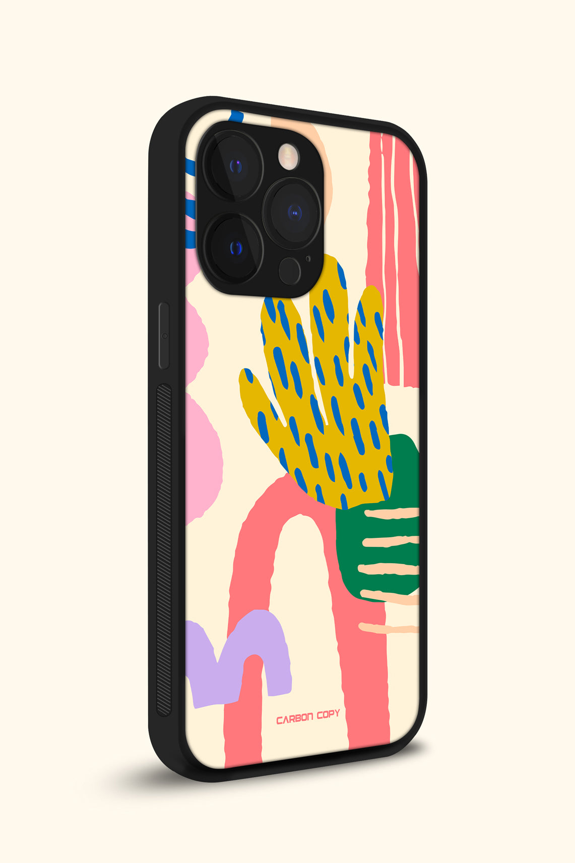 Phone Glass Case Quixotic Print