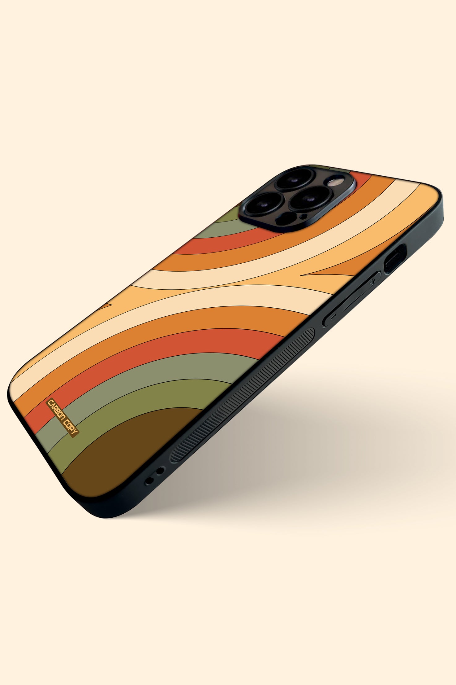 Abstractive Print Phone Glass Case