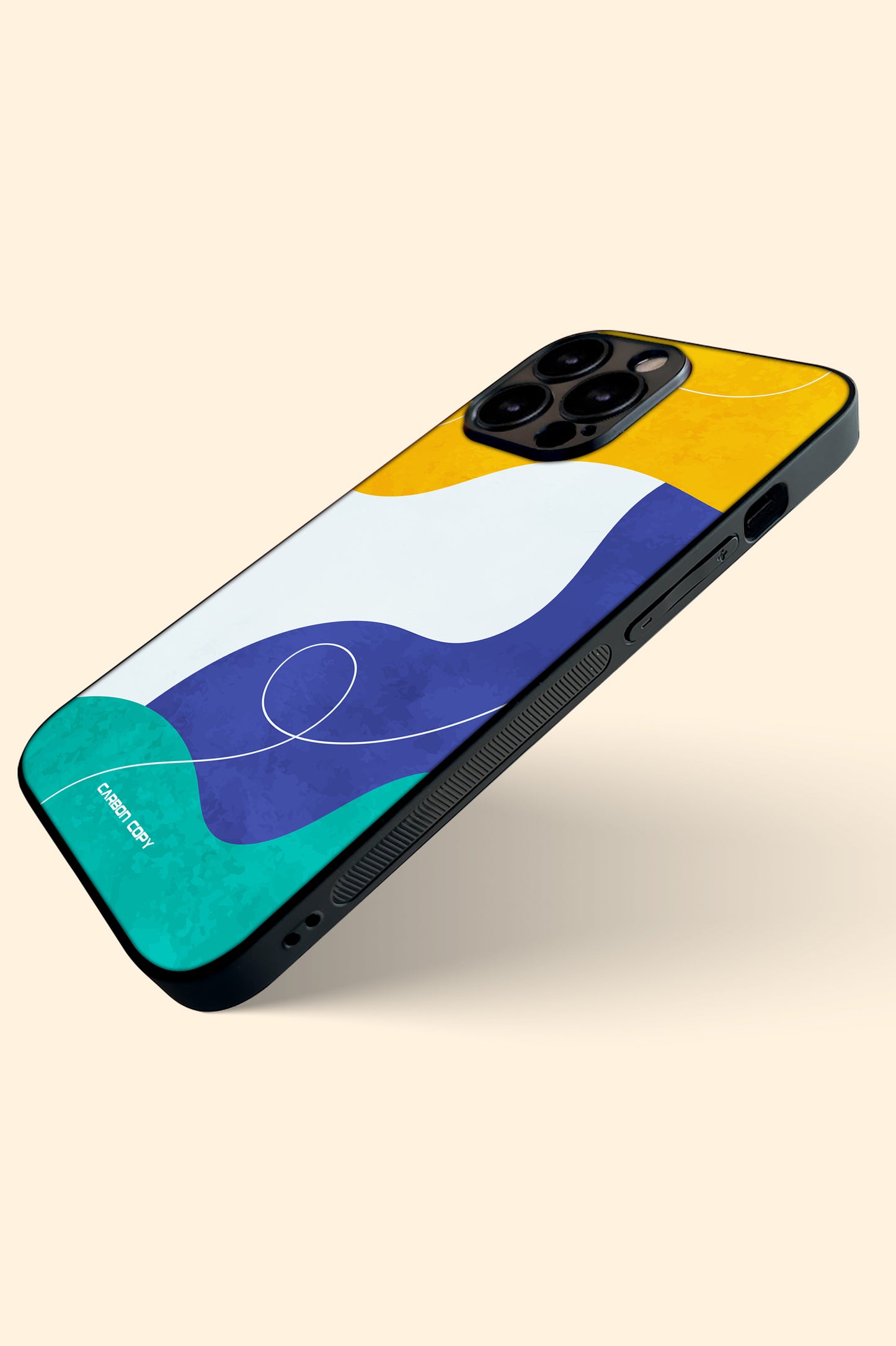 Absorbed Design Phone Glass Case