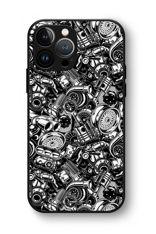 Engine Premium Phone Glass Case