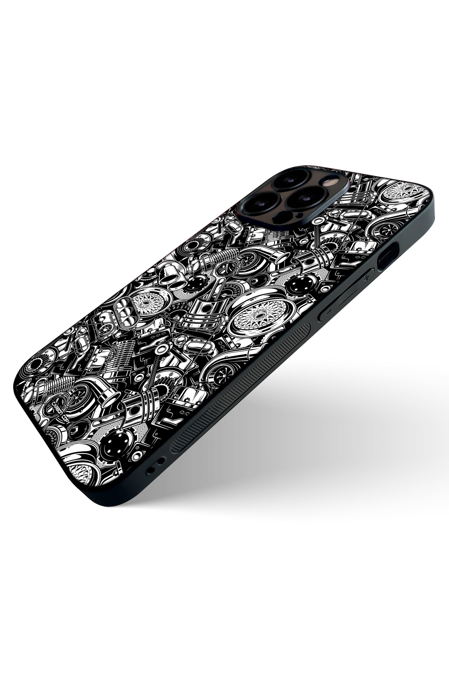 Engine Designed Premium Phone Glass Case