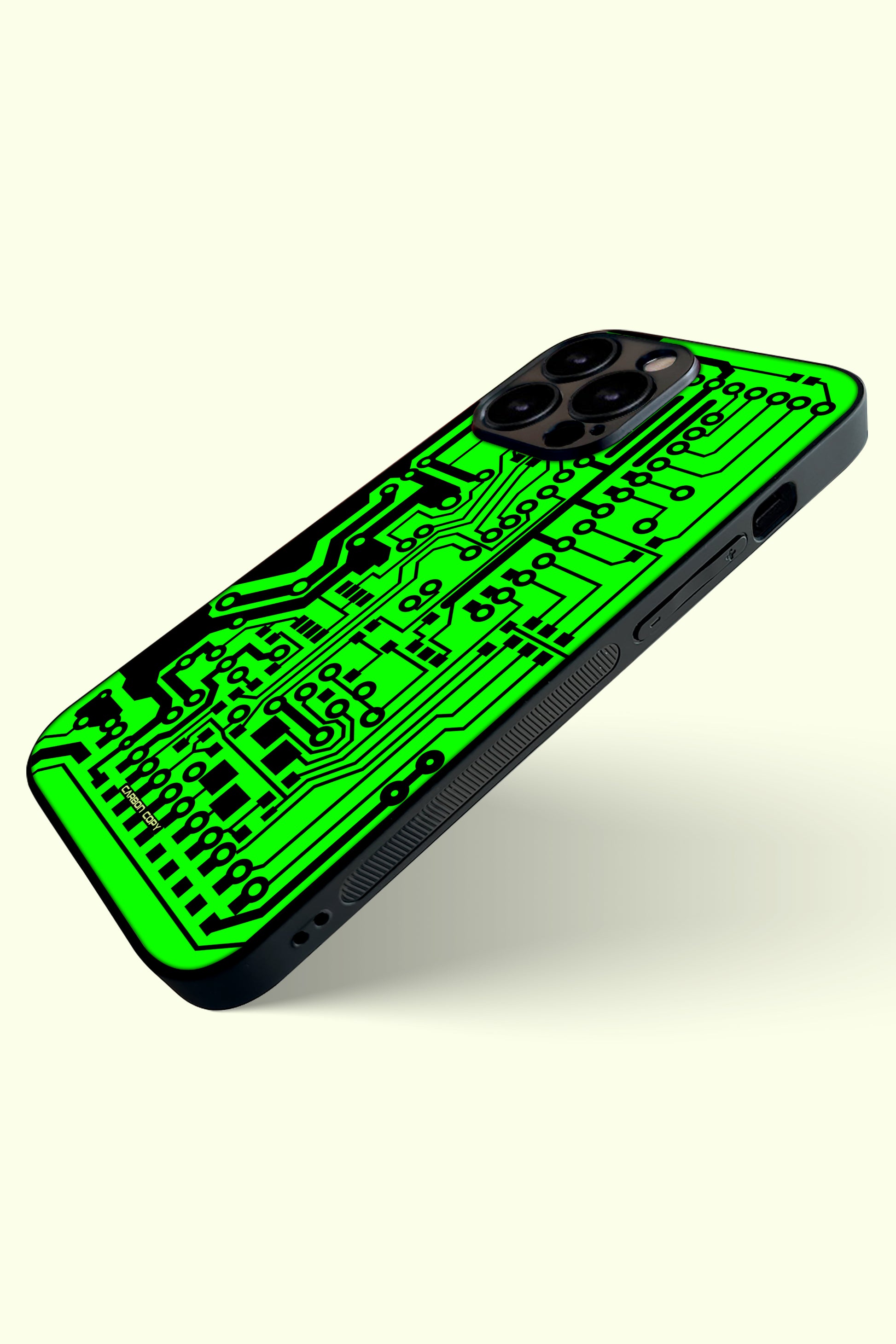 Chip board design Phone Glass Case