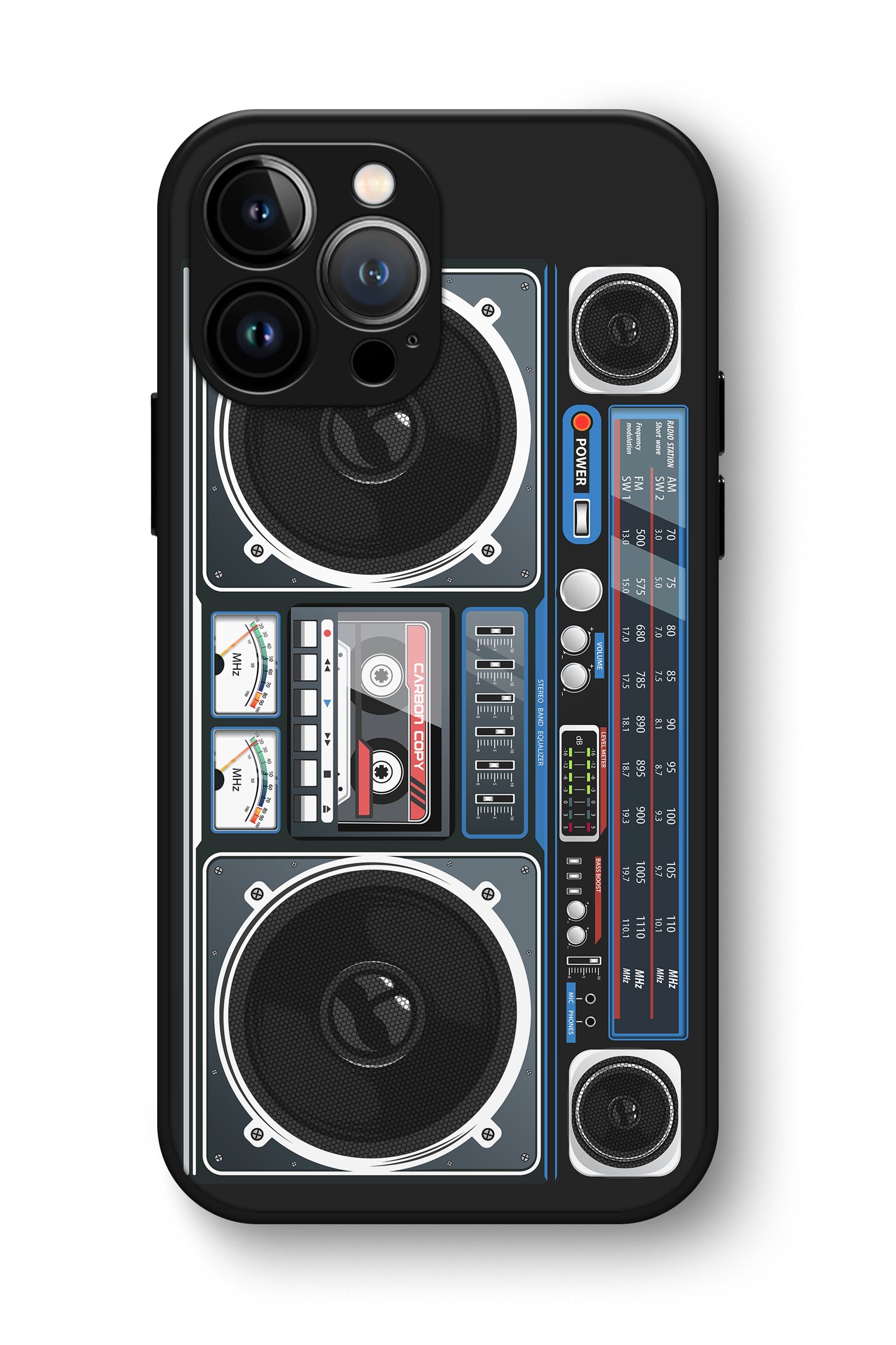 Antique Radio Premium Phone Glass Case