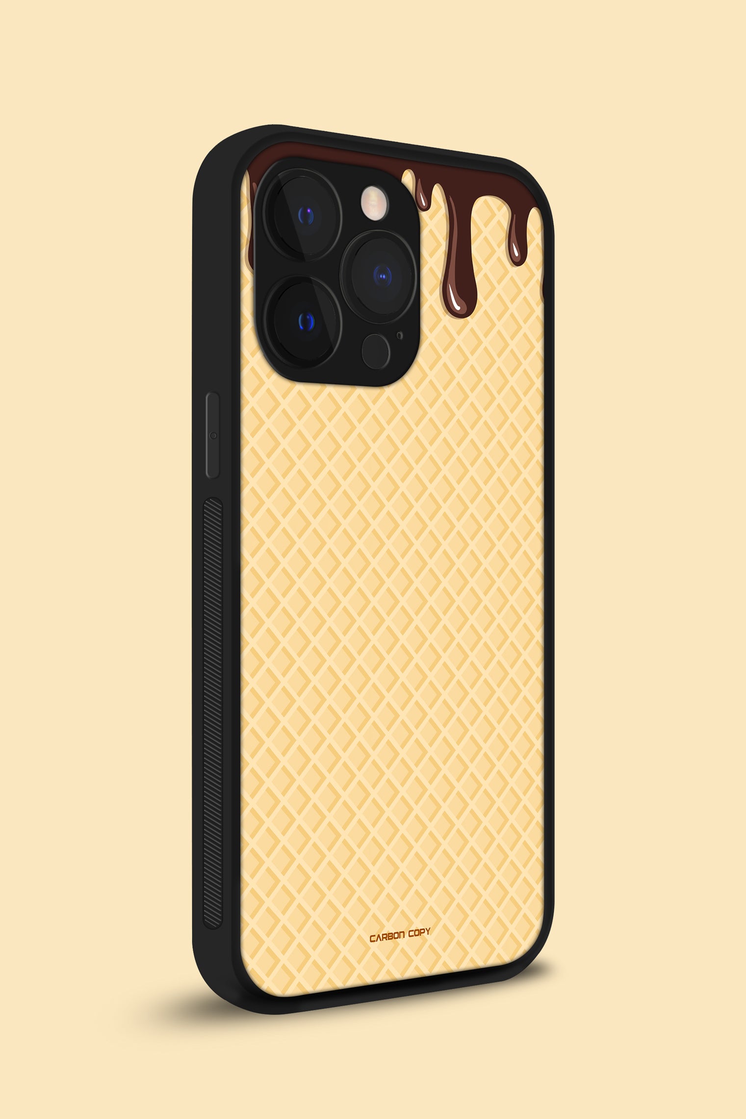 Chocolate Cone Phone Glass Case