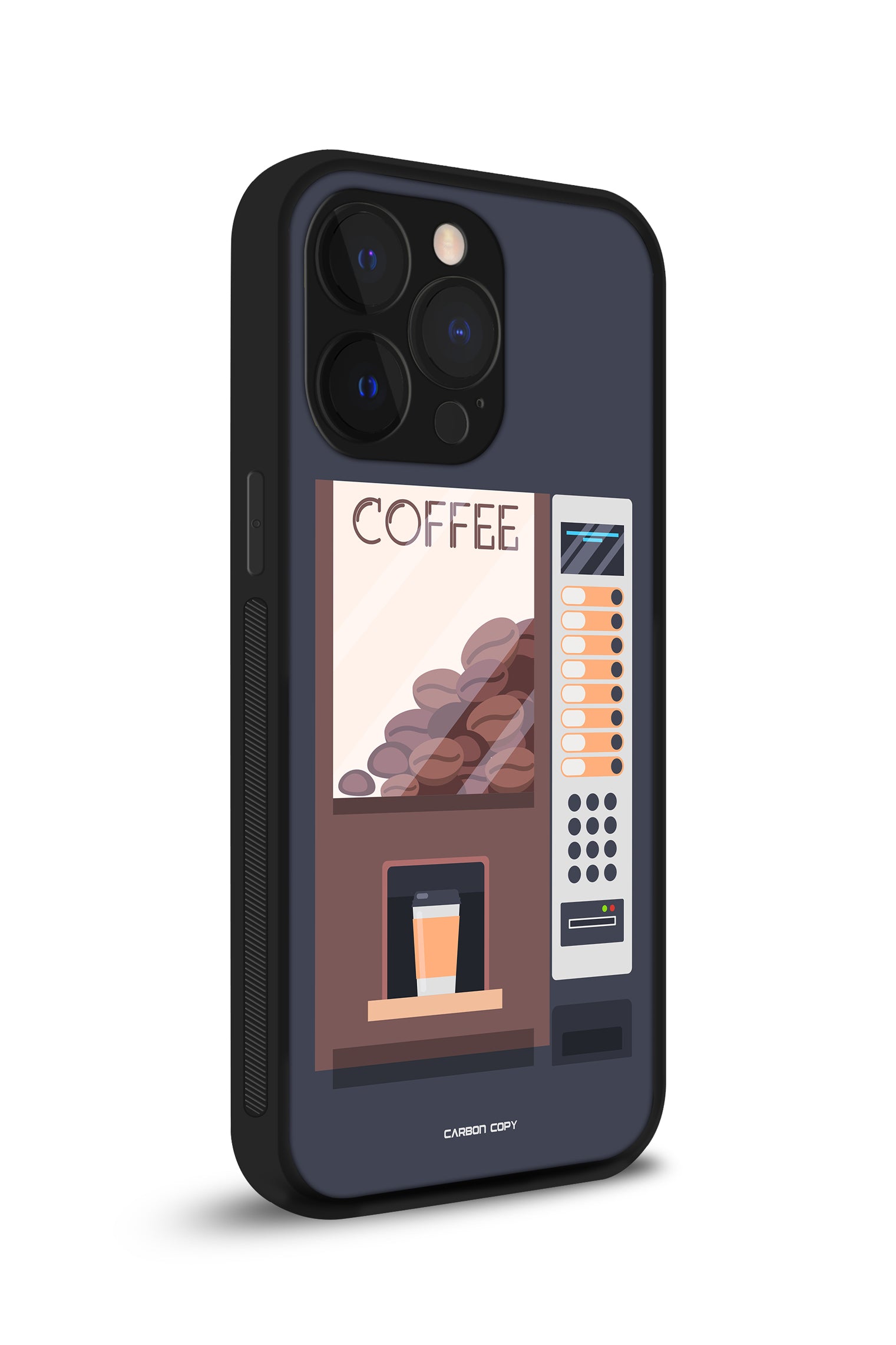 coffee beans printed phone case