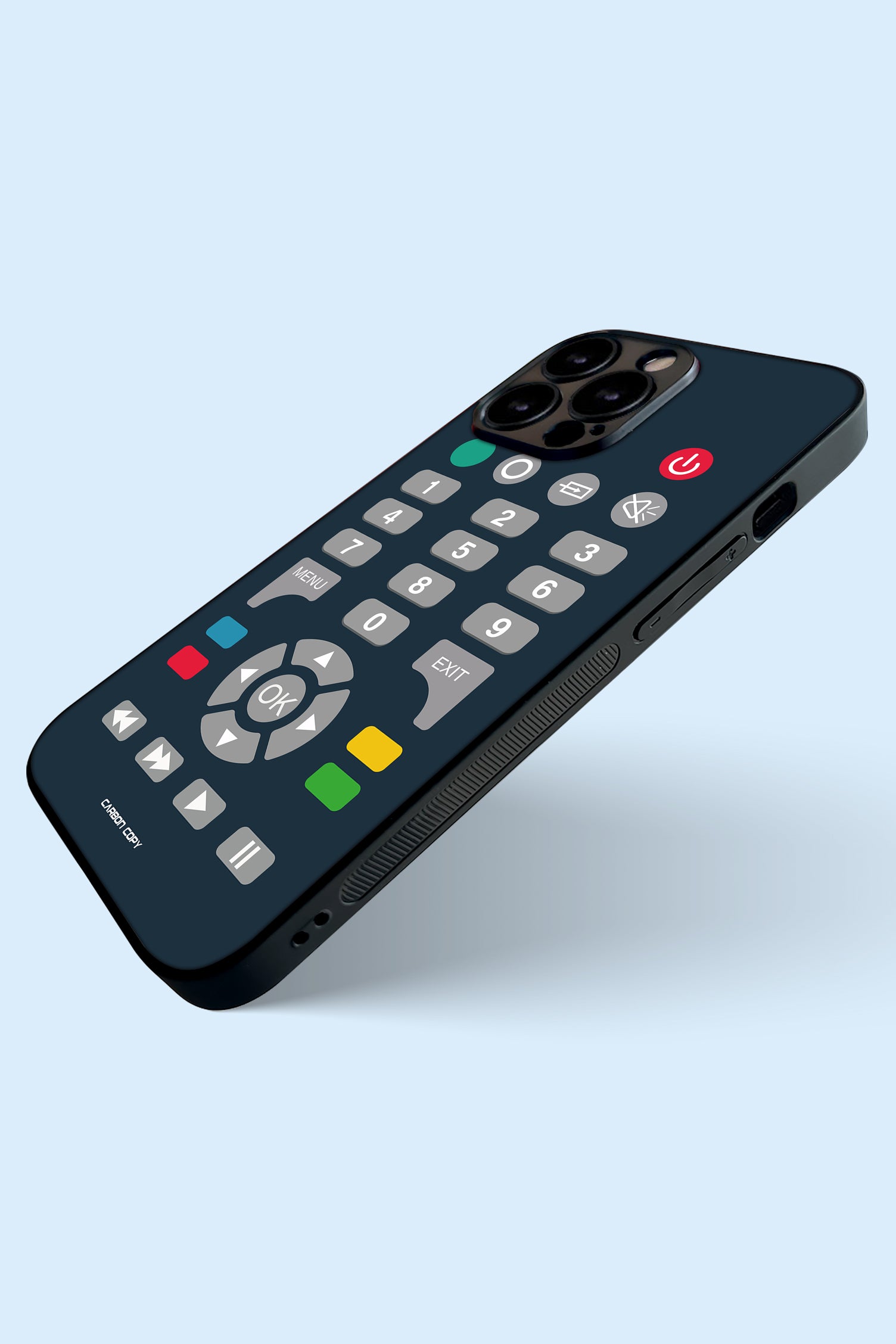 Remote Phone Glass Case