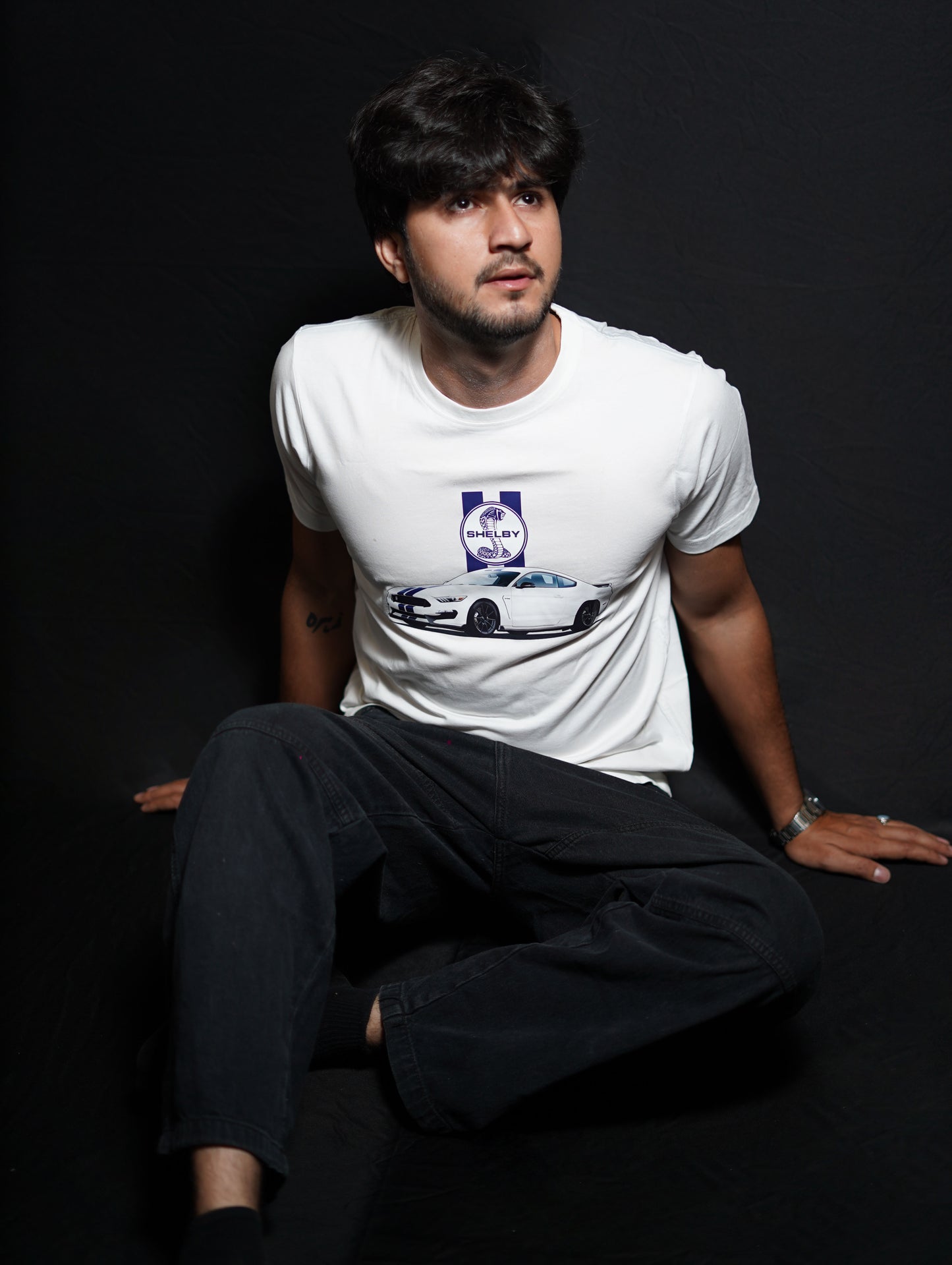 Shelby Mustang GT500 | Caroll Shelby | Tribute car | CARBON COPY | Premium Unisex T-Shirt | Automotive