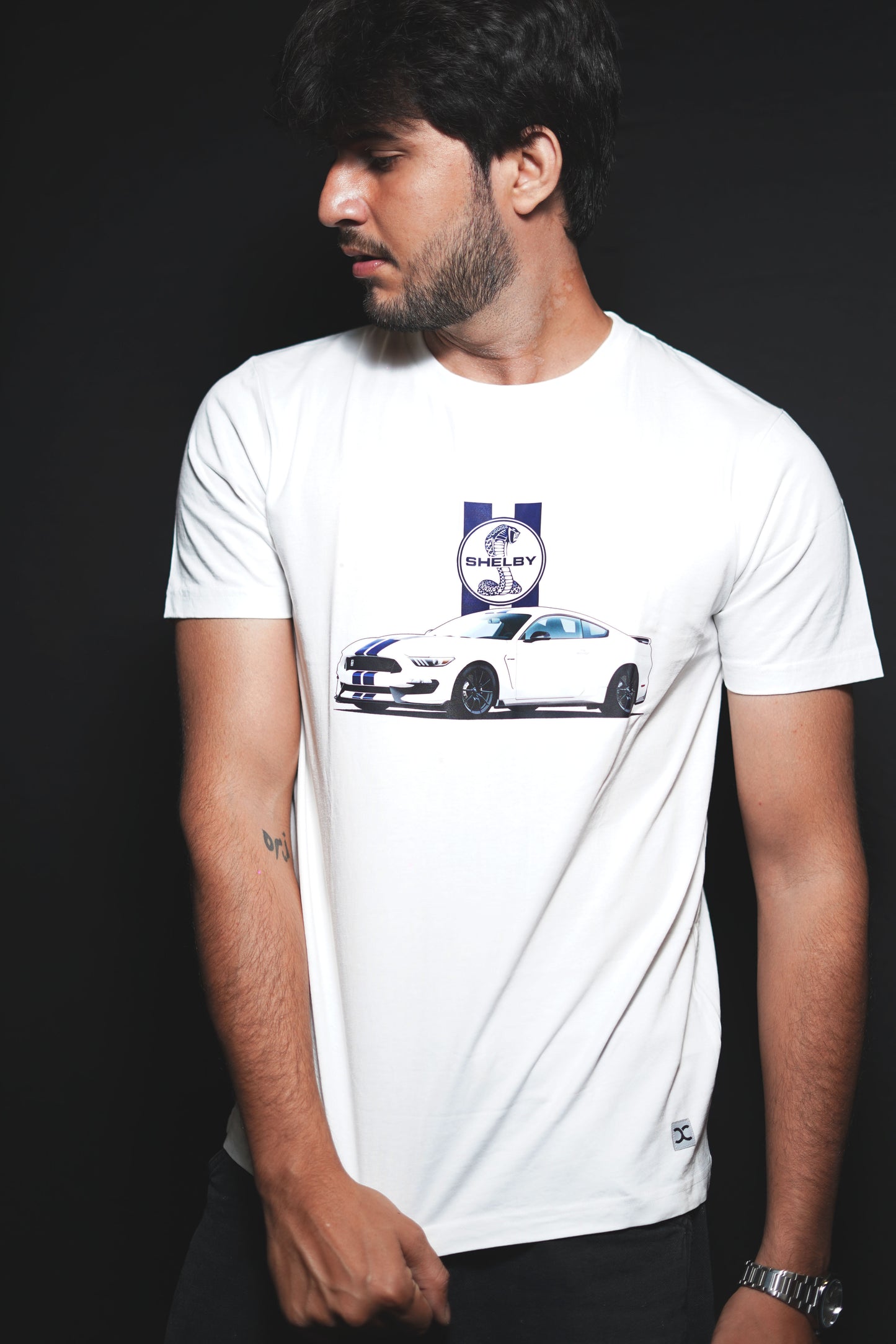 Shelby Mustang GT500 | Caroll Shelby | Tribute car | CARBON COPY | Premium Unisex T-Shirt | Automotive
