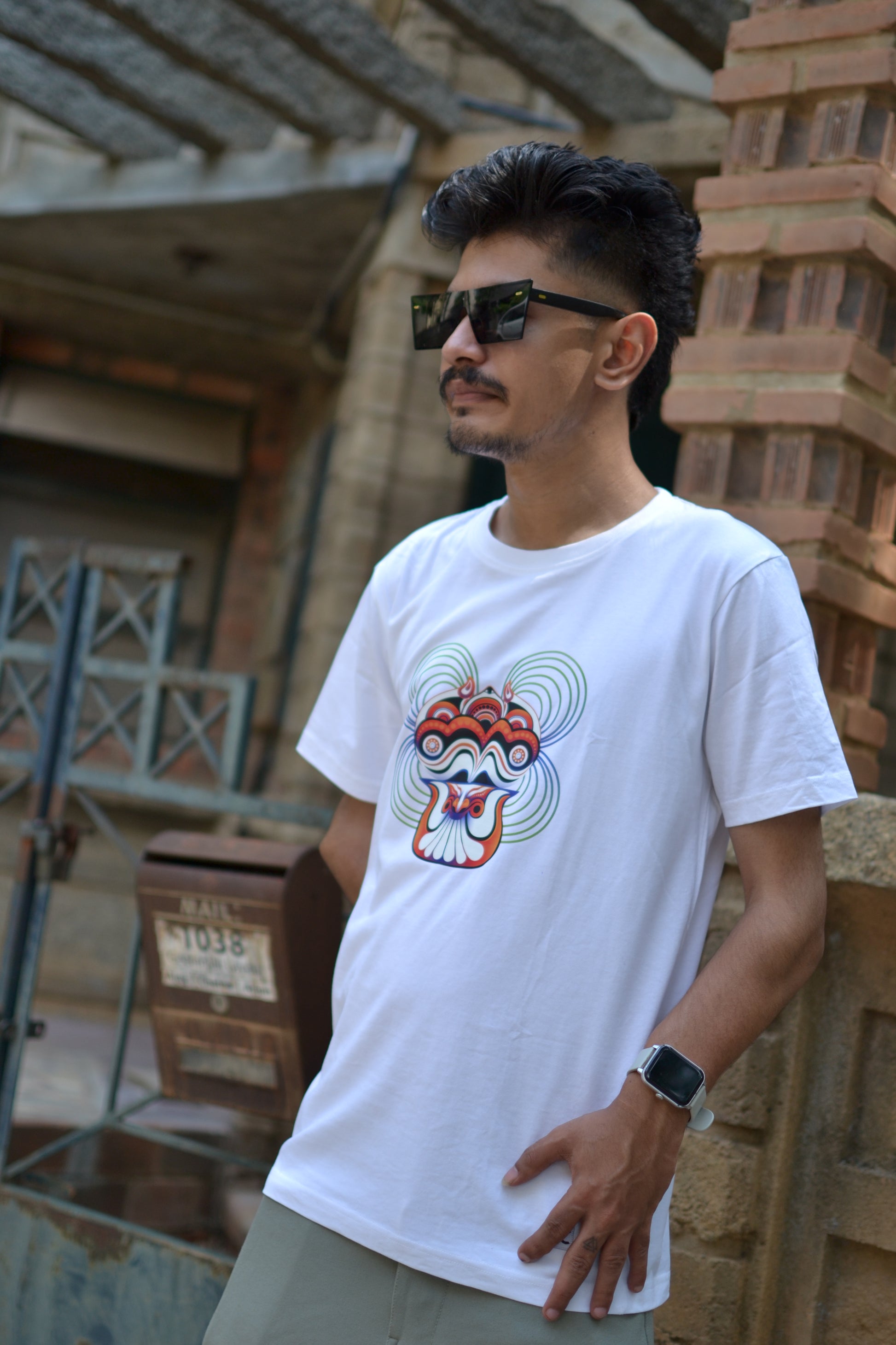 Bhagavathi Theyyam Printed t-shirt