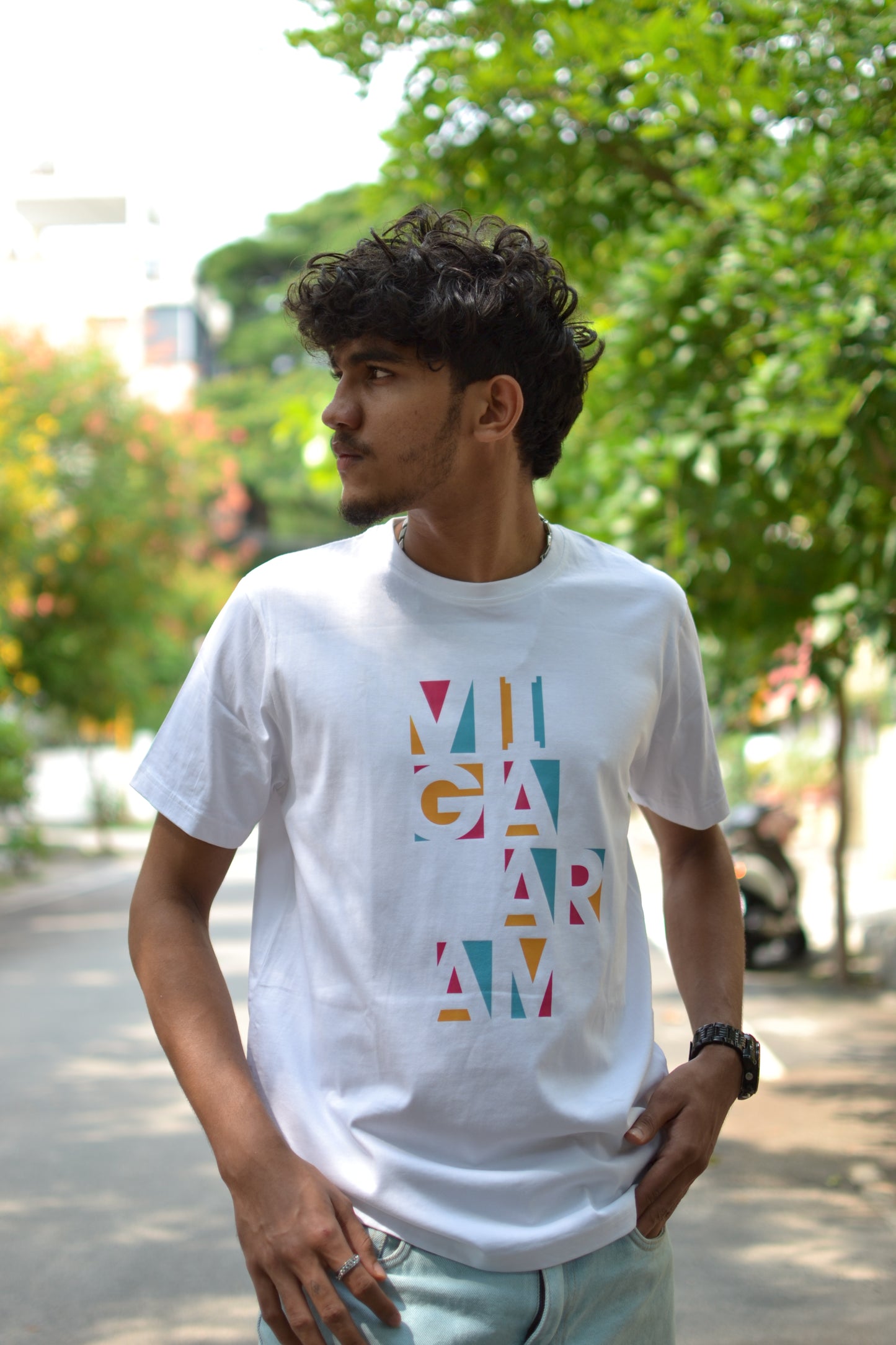 Vigaaram | CARBON COPY | Premium Unisex T-Shirt | Malayalam Dialogue