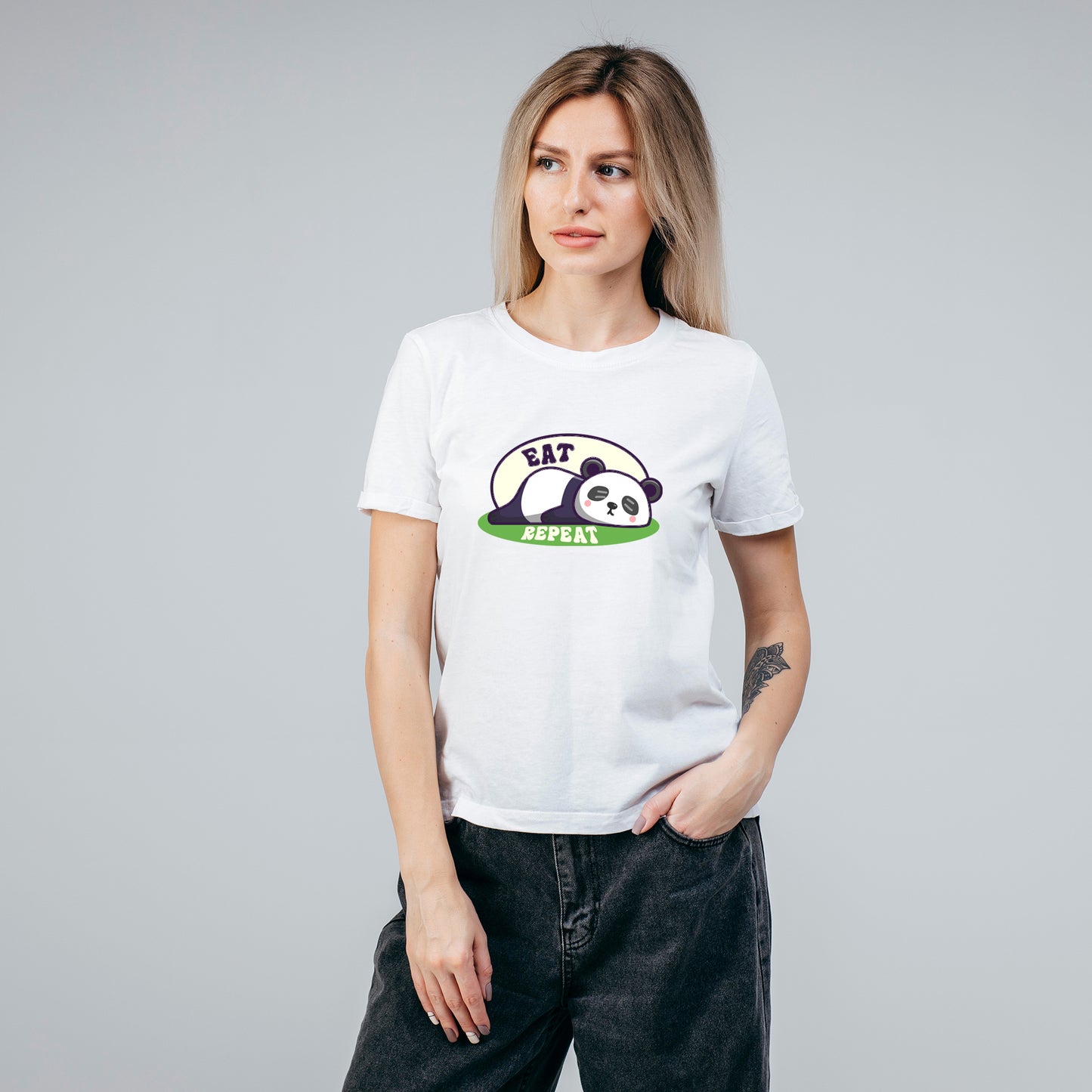 Eat Sleep Repeat | CARBON COPY | Premium Women T-Shirt