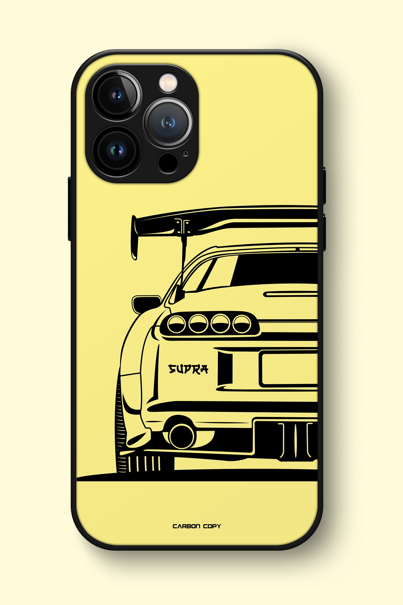 Premium Phone Cases | Toyota Supra Mk-4 Yellow | Carbon Copy | Durable –  CARBON COPY