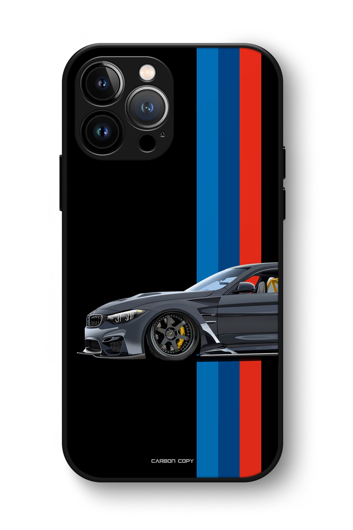 BMW M-4 Varis Kit Black Premium Phone Glass Case