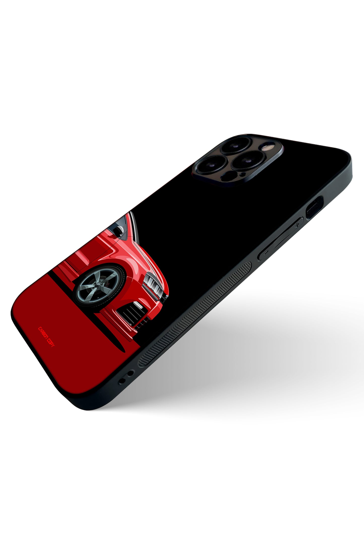 Phone Glass Case VW Polo Black Edition print