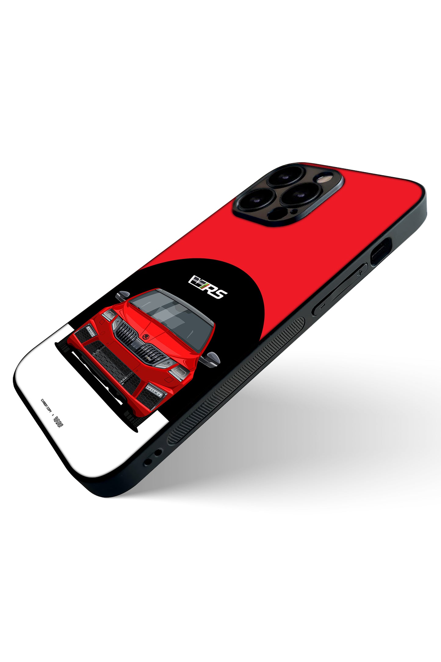 Skoda Octavia VRS Corrida Red Premium Phone Glass Case
