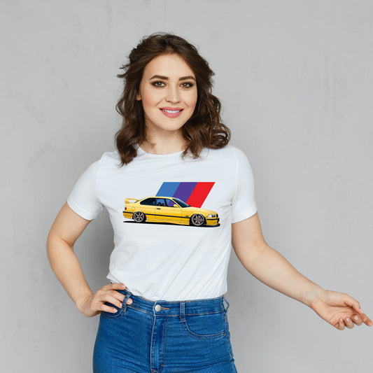 BMW E36 M3 | Mafia Car | CARBON COPY | Premium Women T-Shirt | Automotive
