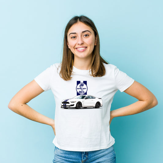 Shelby Mustang GT500 | Caroll Shelby | Tribute car | CARBON COPY | Premium Women T-Shirt | Automotive