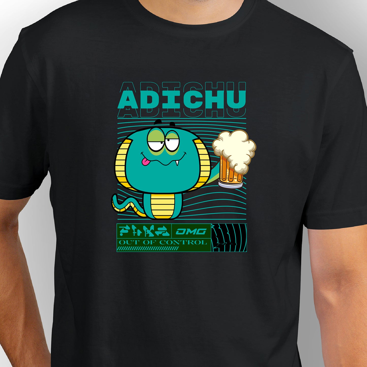 Adichu Pambaye | CARBON COPY | Premium Unisex T-Shirt