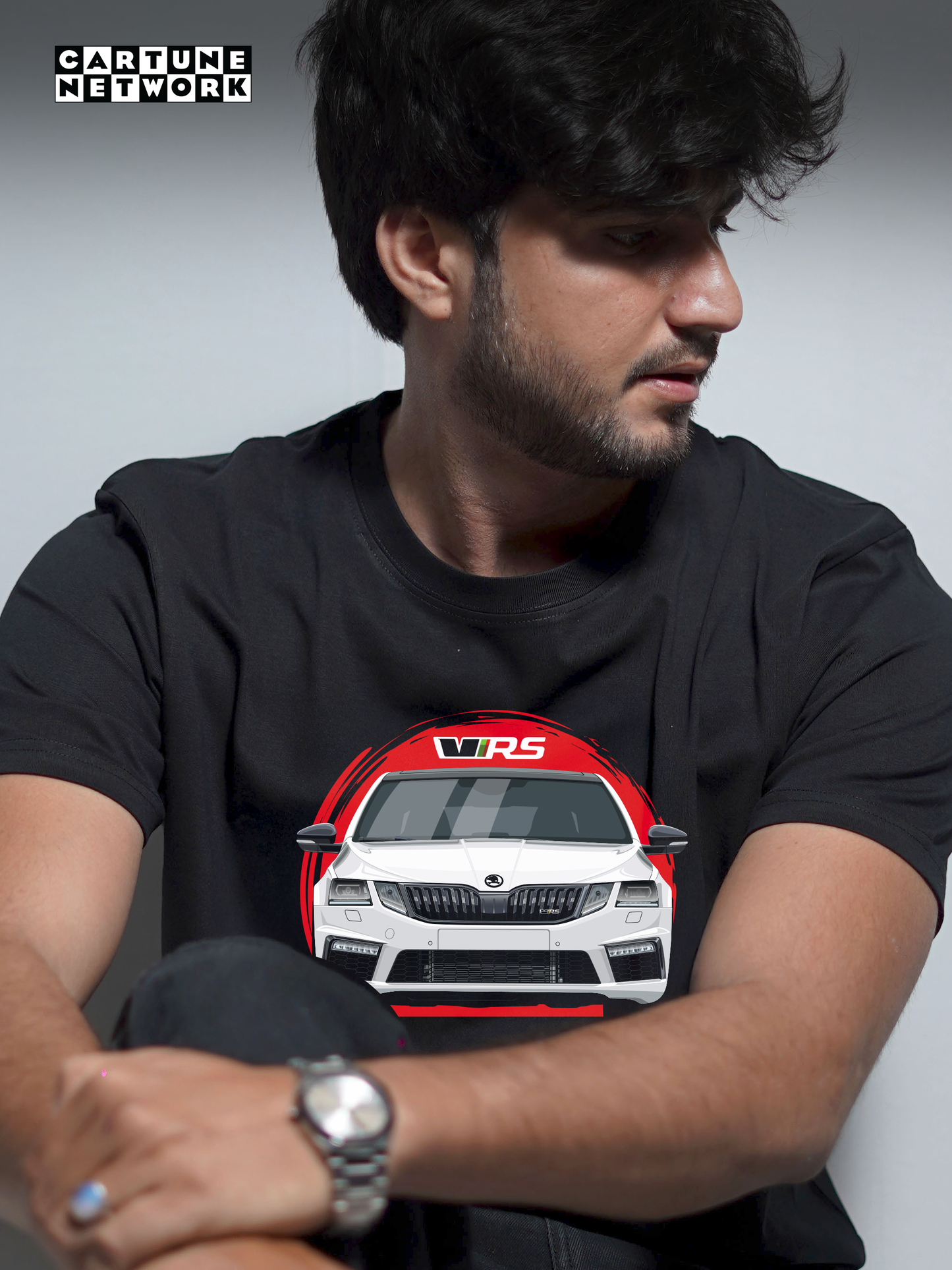 Skoda Octavia VRS | Cartune Network x CARBON COPY | Premium Unisex T-Shirt