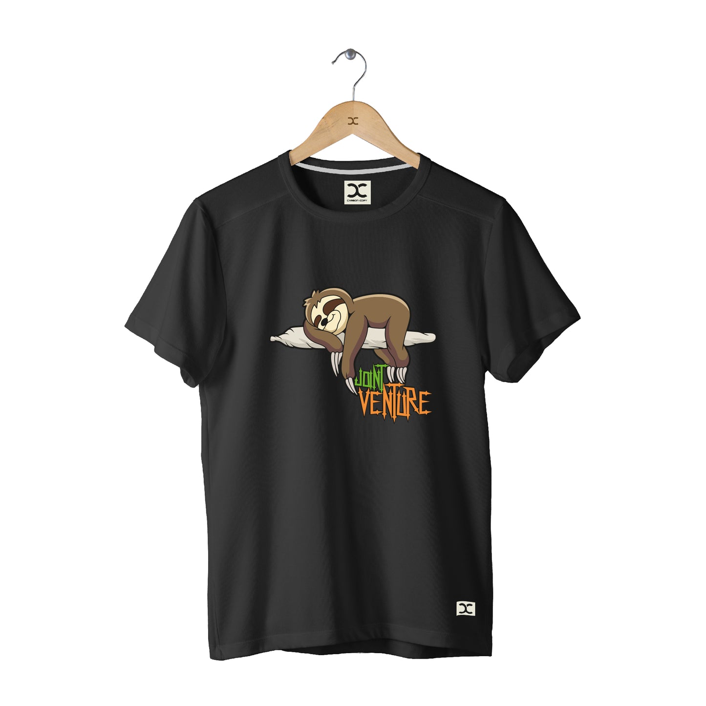 Joint Venture | CARBON-COPY | Premium Smart-Fit | Unisex T-Shirt| Black | T-Shirt