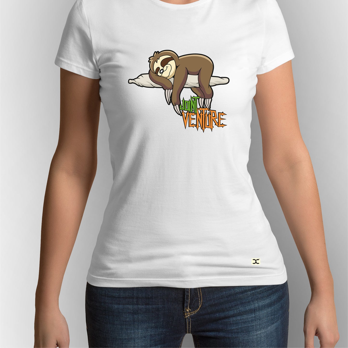 Joint Venture | CARBON-COPY | Premium Smart-Fit | Unisex T-Shirt| | White | T-Shirt