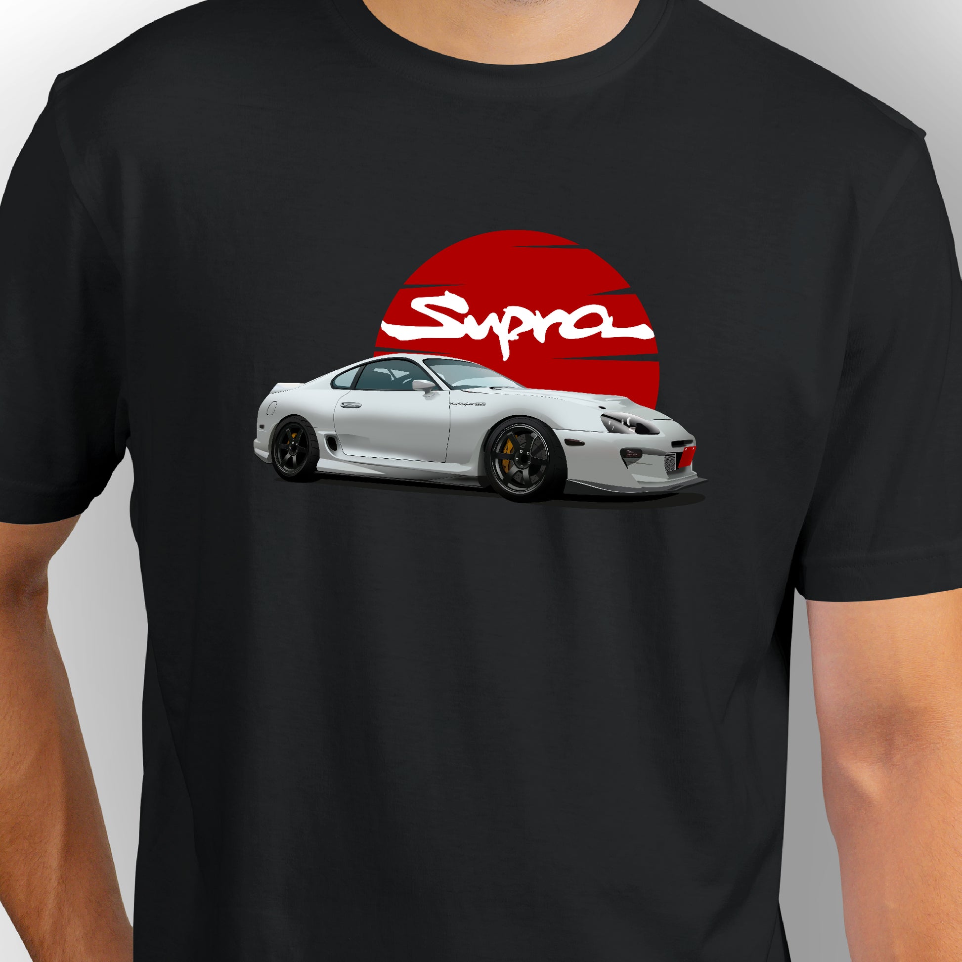 Honda Toyota Supra | CARBON-COPY | Premium Smart-Fit | Unisex T-Shirt| Black T-Shirt