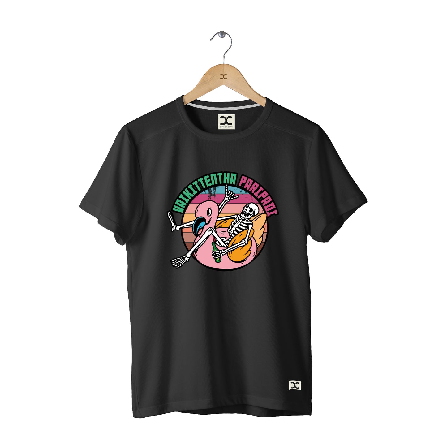 Vaikittentha Paripadi | CARBON-COPY | Premium Smart-Fit | Unisex T-Shirt| Black T-Shirt
