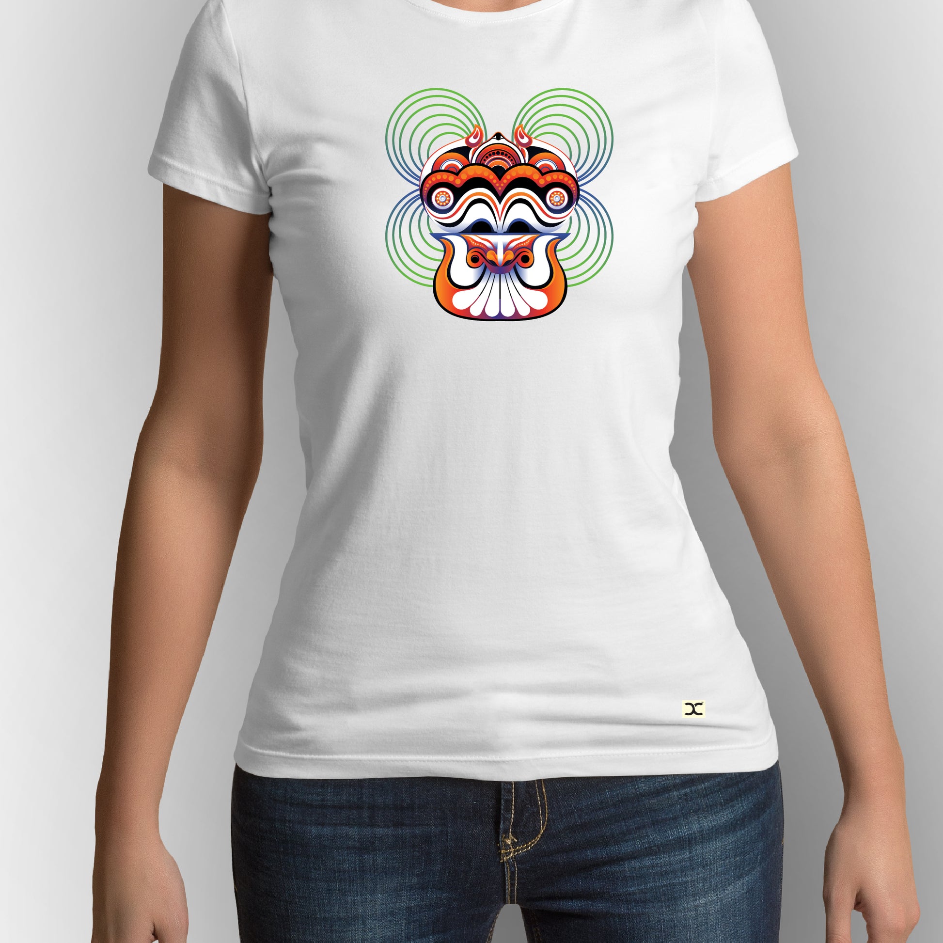 Carbon copy Bhagavathi Theyyam Printed t-shirt