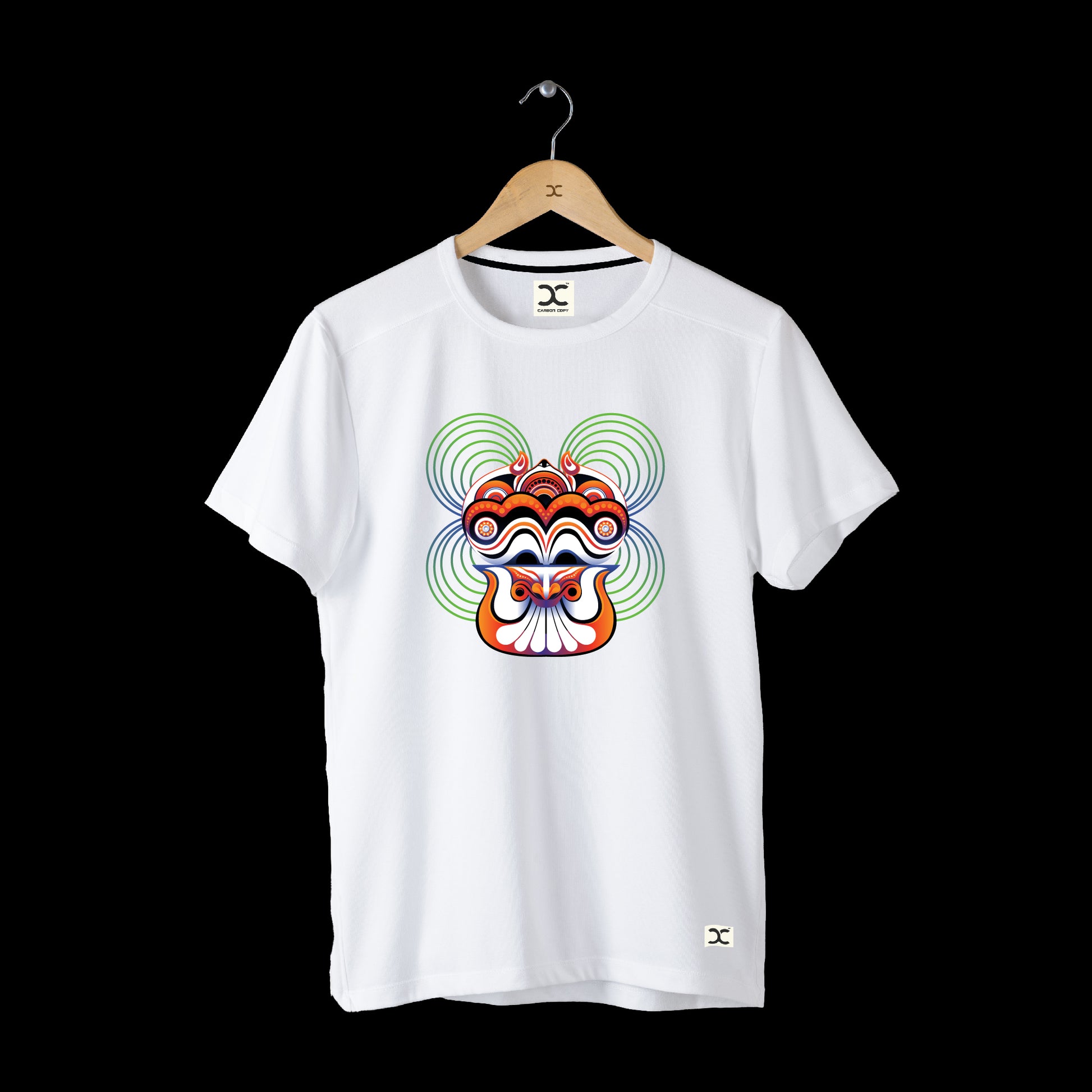 Bhagavathi Theyyam Printed t-shirt White