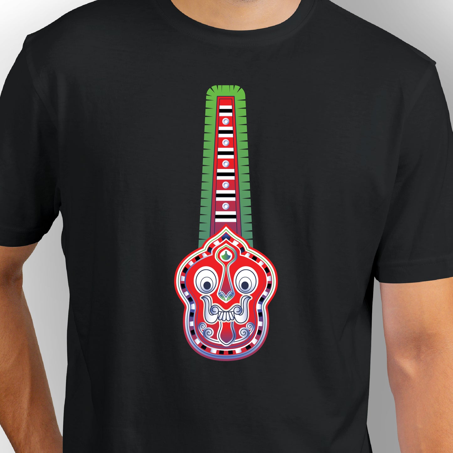 Gulikan Theyyam | CARBON-COPY | Premium Smart-Fit | Unisex T-Shirt| Printed T-Shirt