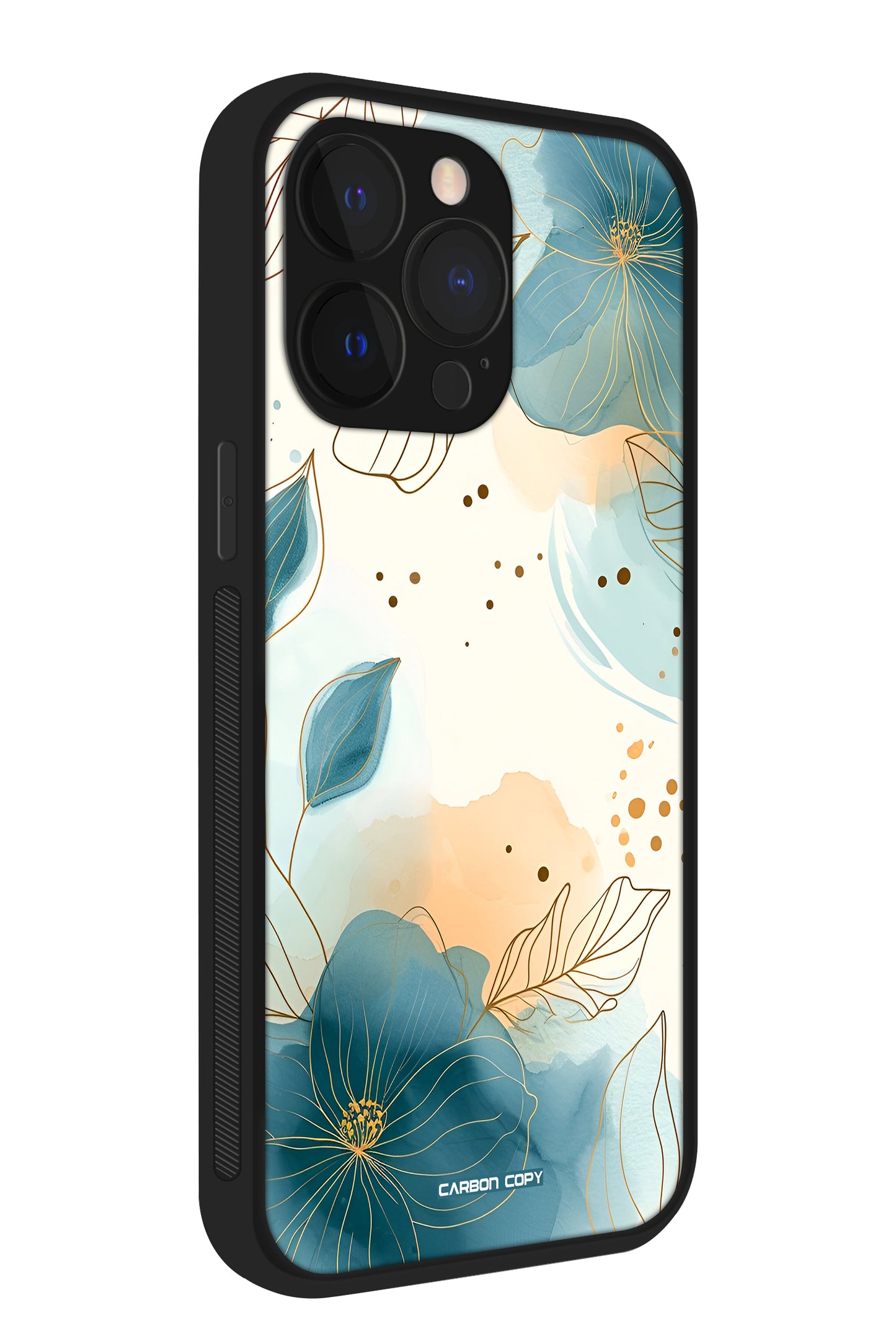 Botanical Beauty Pattern Phone Glass Case