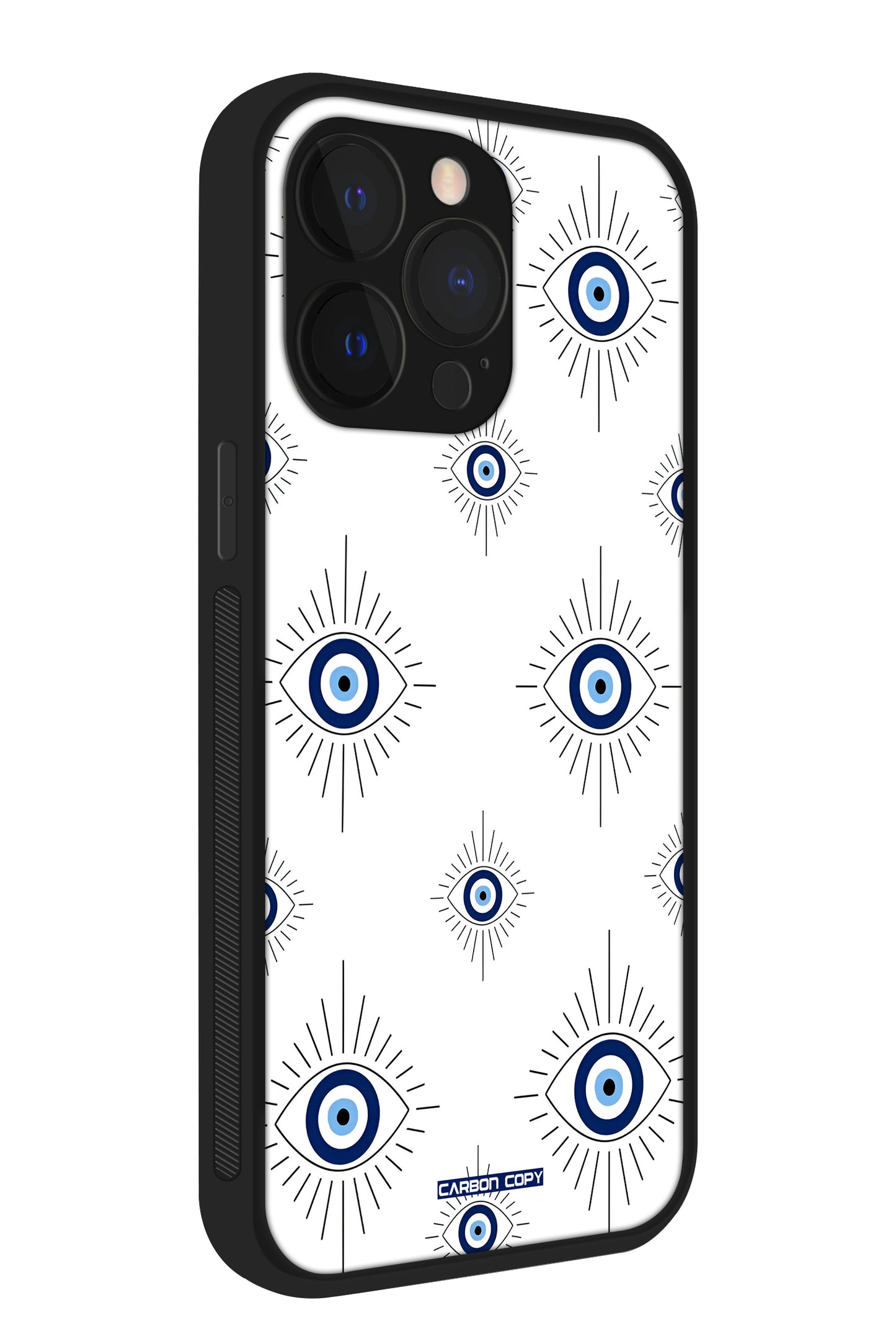 Evil Eye Pattern Phone Glass Case