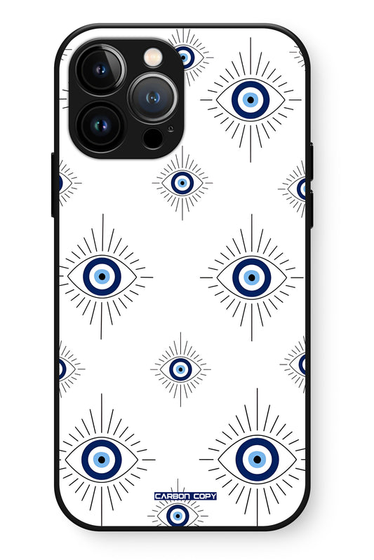 Evil Eye Pattern Phone Glass Case