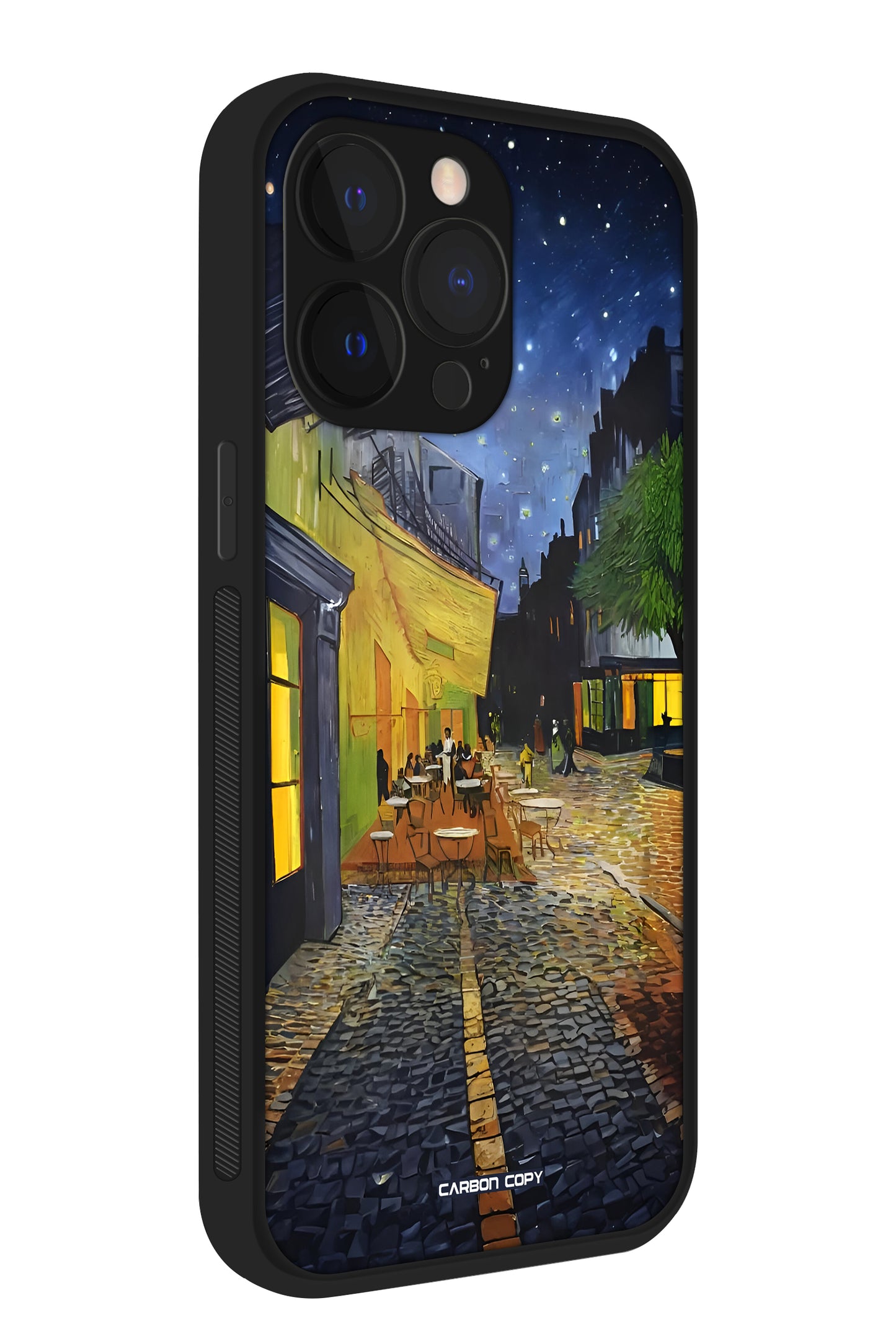 Midnight Stroll Pattern Phone Glass Case