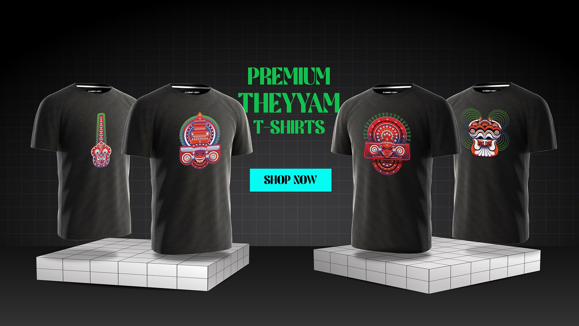 CARBON_COPY_PREMIUM_UNISEX_T_SHIRT_THEYYAM_BANNER