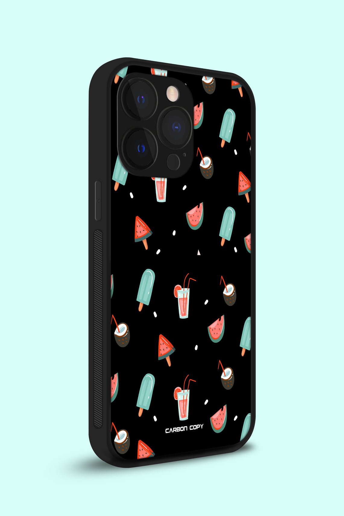 Sweets Print Phone Glass Case