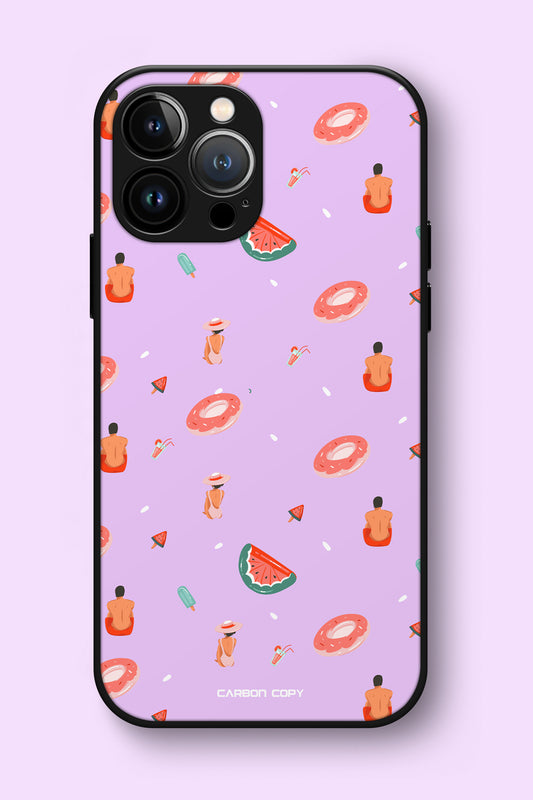 Pink Fruit Premium Phone Glass Case
