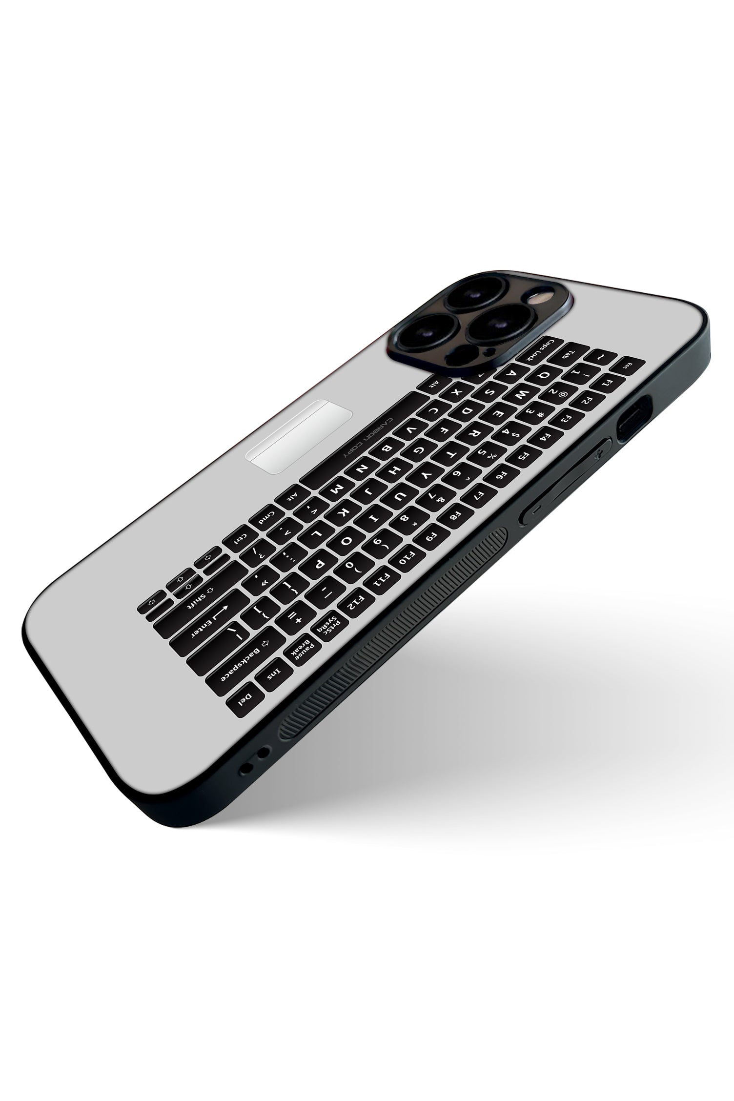 Modern Design Keyboard Glass Case