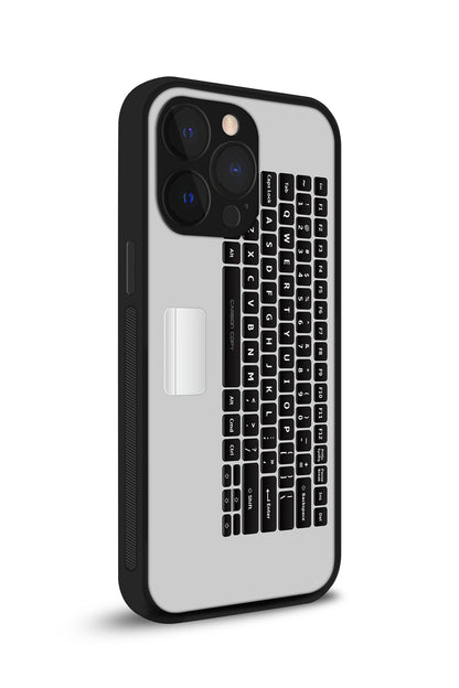 Keyboard Premium Phone Glass Case