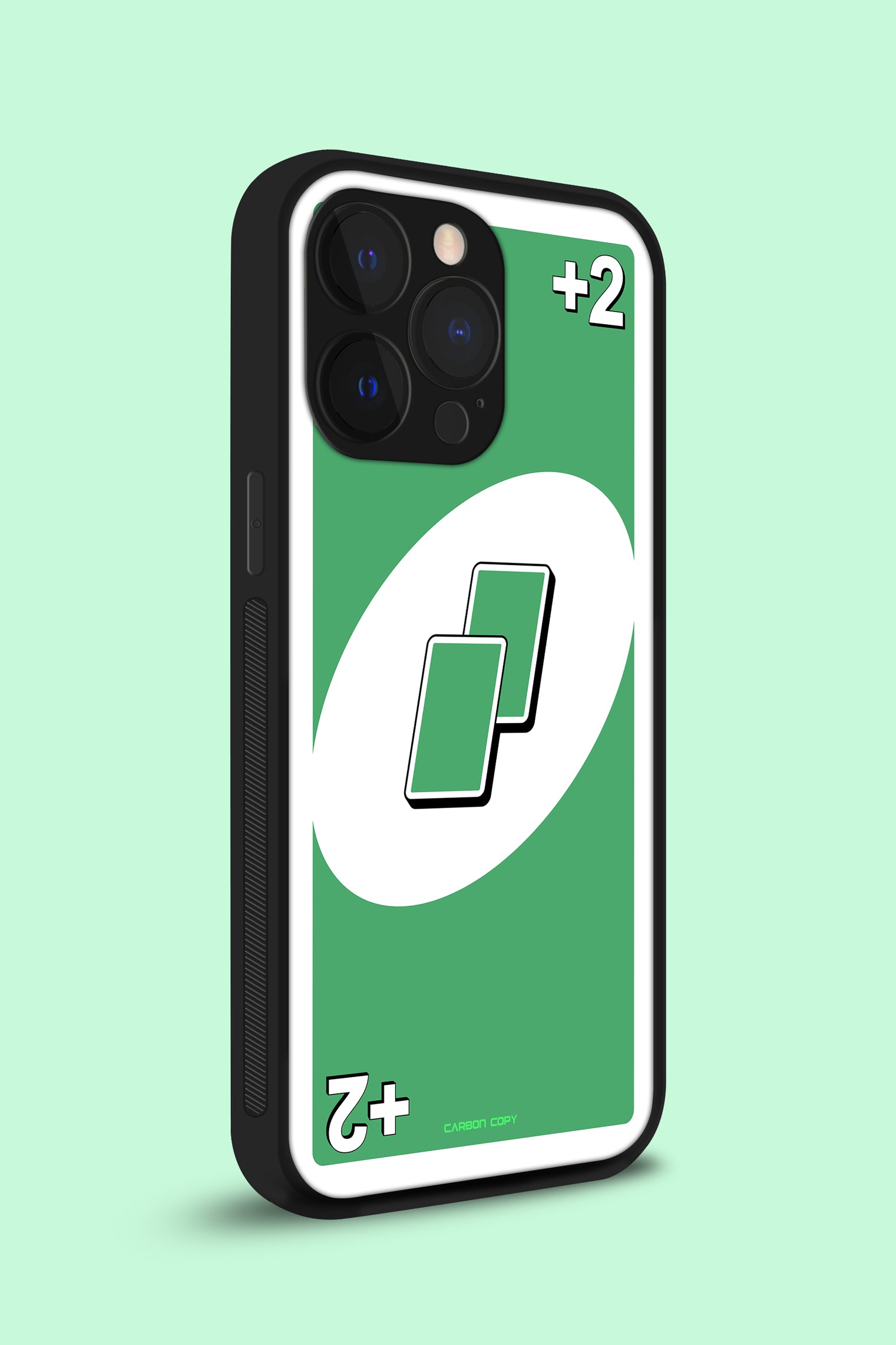 Uno +2 Printed Phone Glass Case