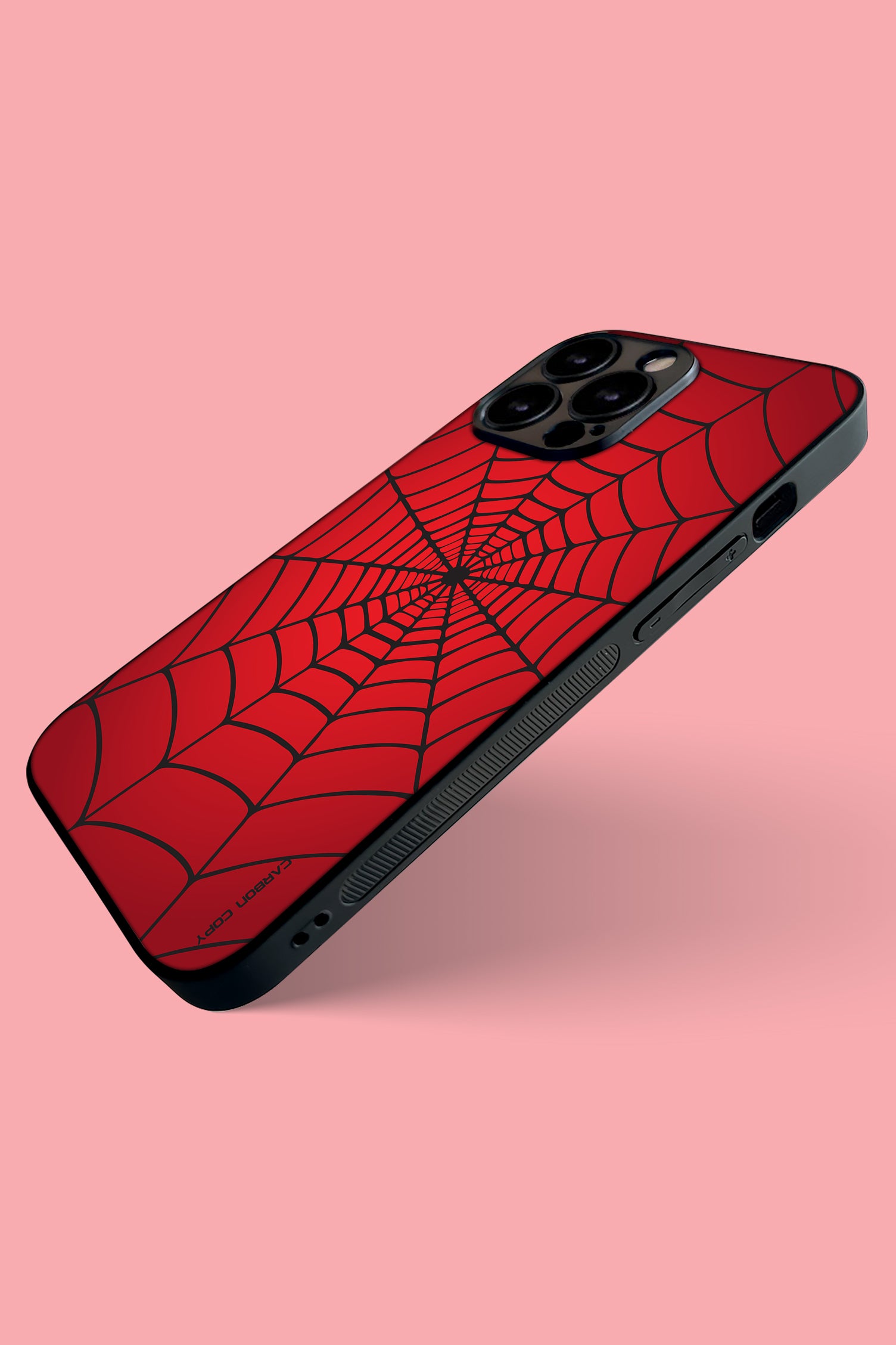 Spiderman Print Phone Glass Case