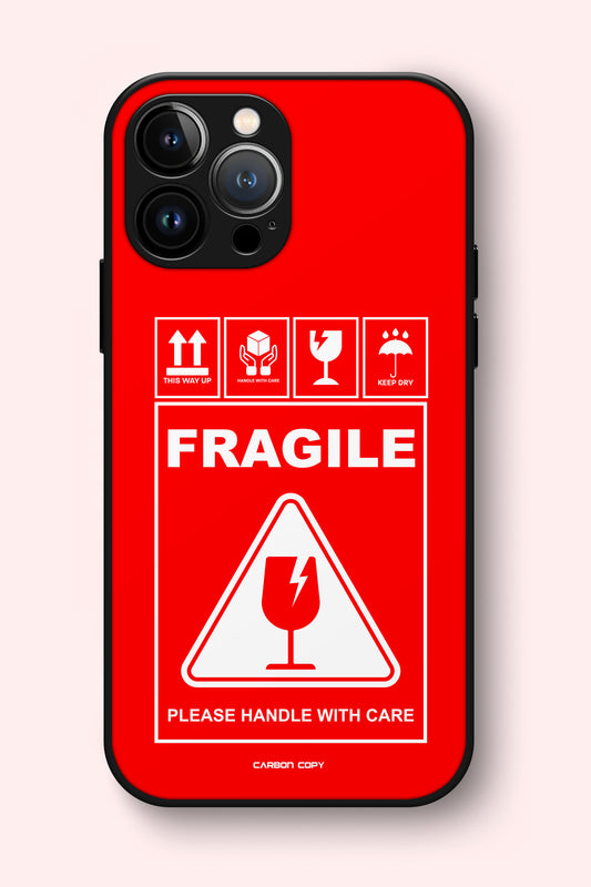 Fragile Premium Phone Glass Case