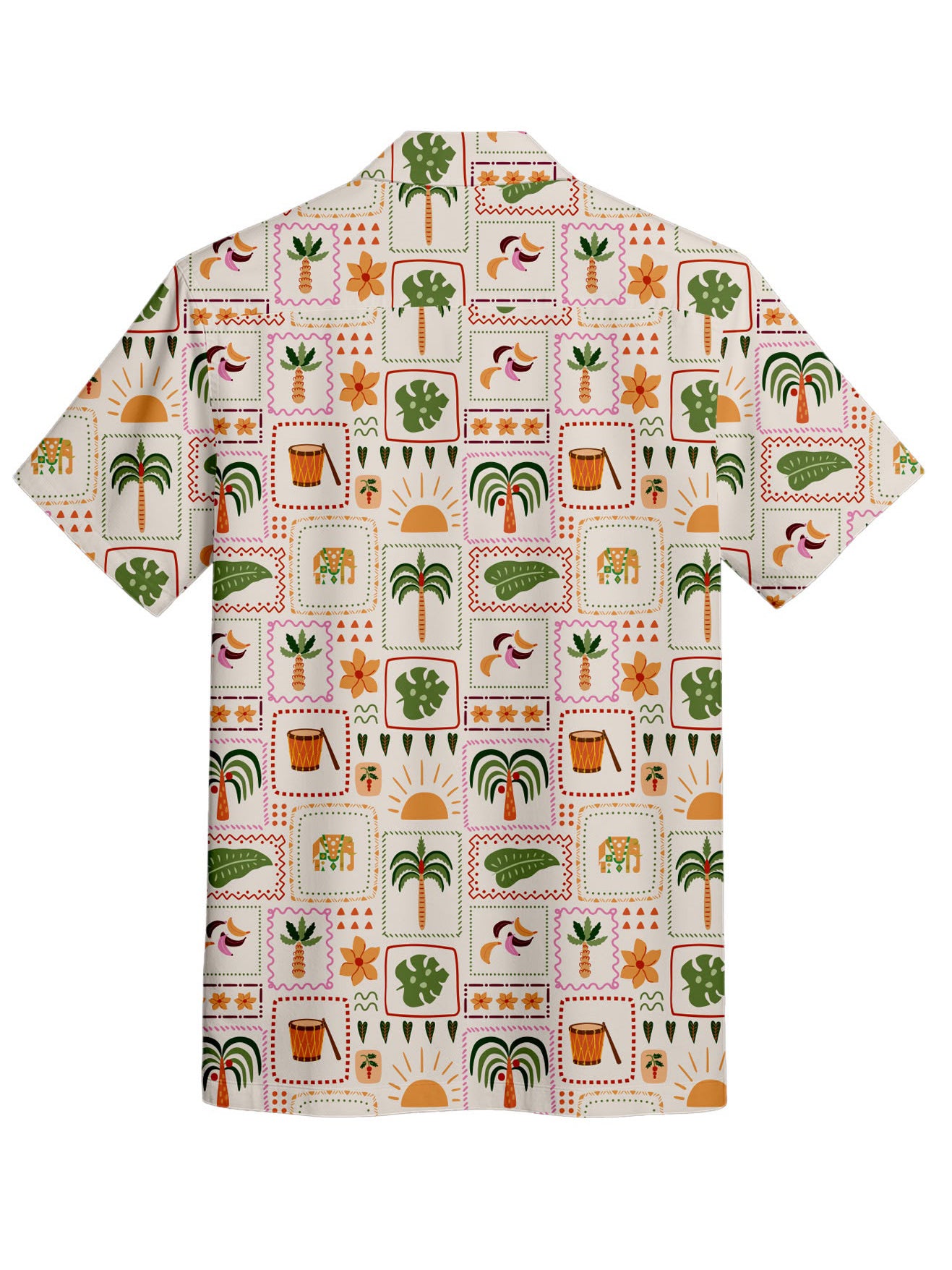 Cotton Linen Unisex Printed Shirts Men & Women