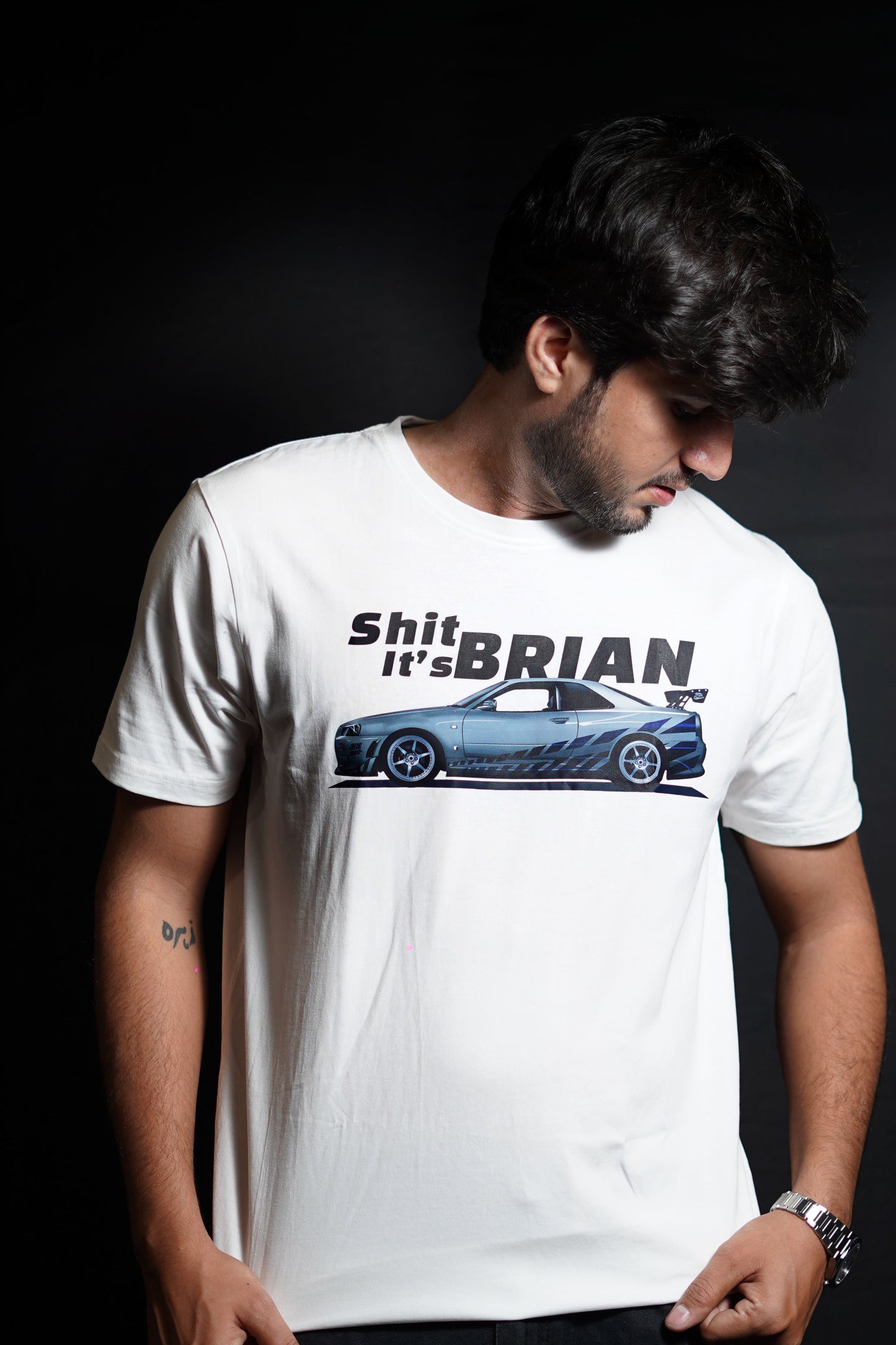 Nissan Skyline GT-R R34 | Shit its Brian’s car | Too Fast & Too Furious | CARBON COPY | Premium Unisex T-Shirt