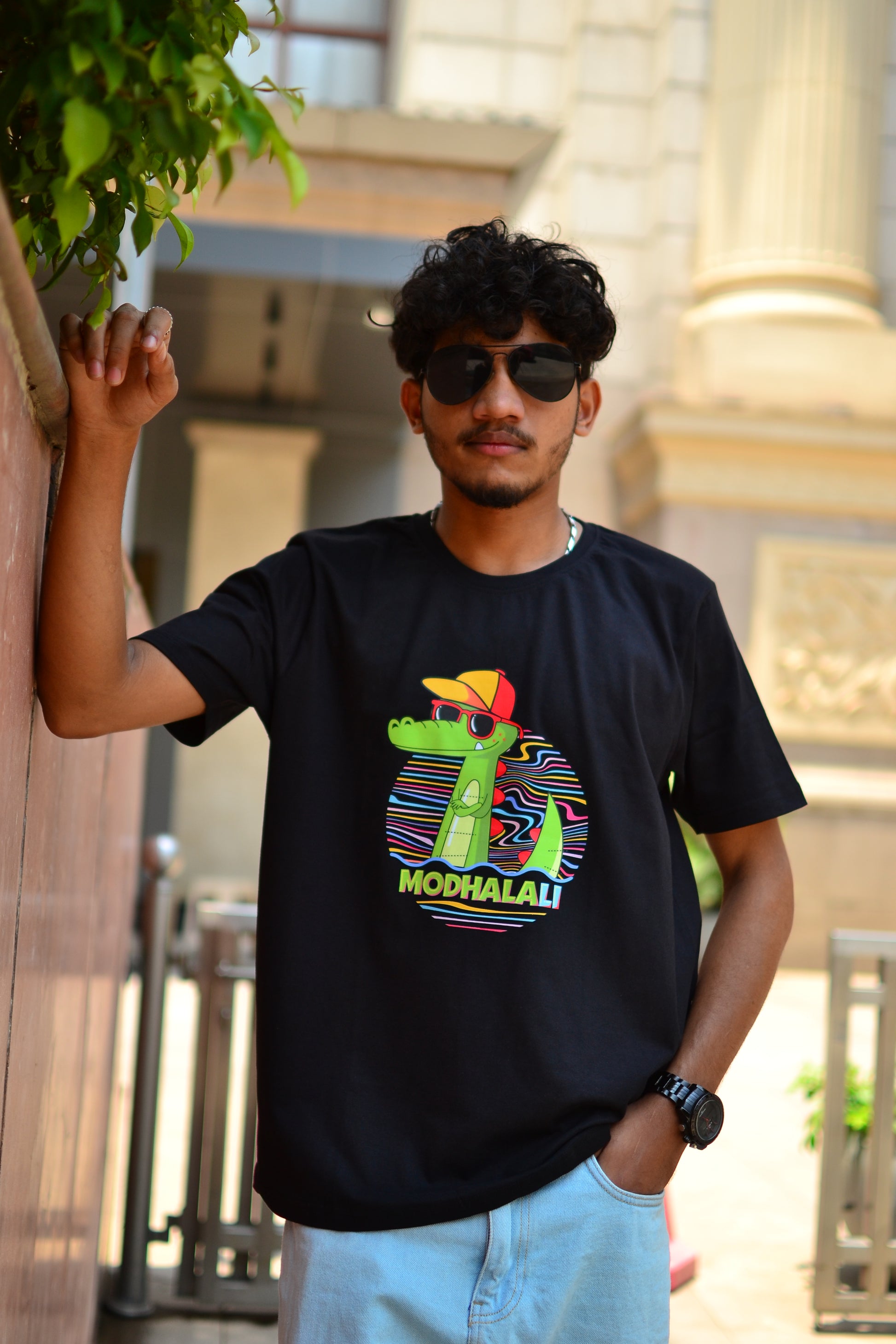 Modhalali Print I Premium Unisex T-Shirt | Malayalam Dialogue t-shirt