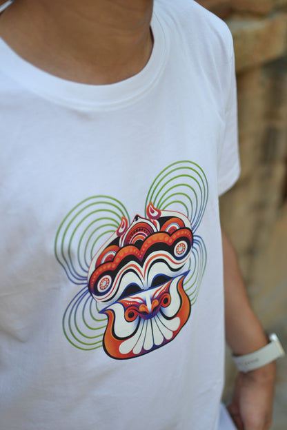Bhagavathi Theyyam | CARBON-COPY | Premium Smart-Fit Unisex T-Shirt