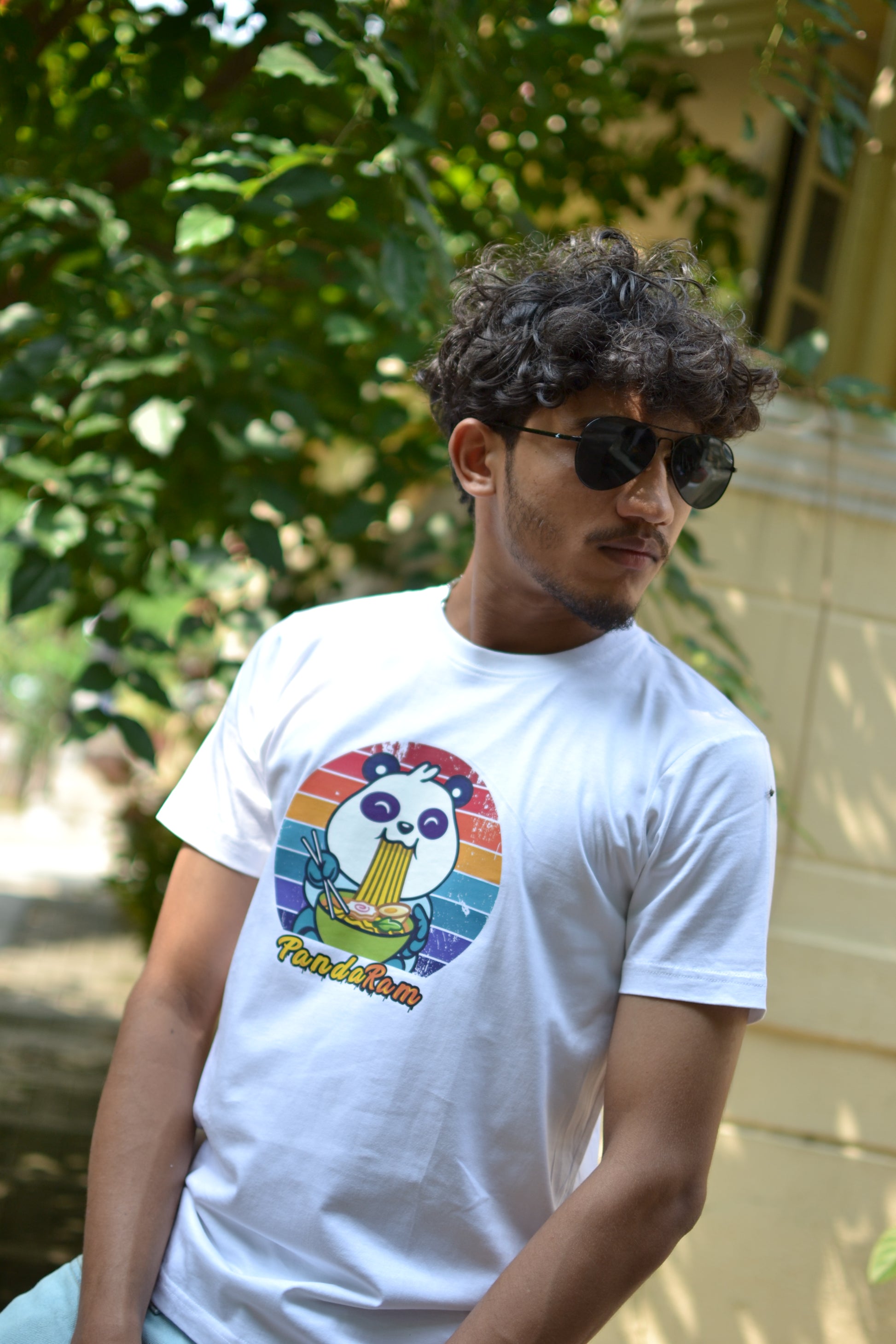 Pandaram  | CARBON COPY | Smart fit T-Shirt I White T-shirt