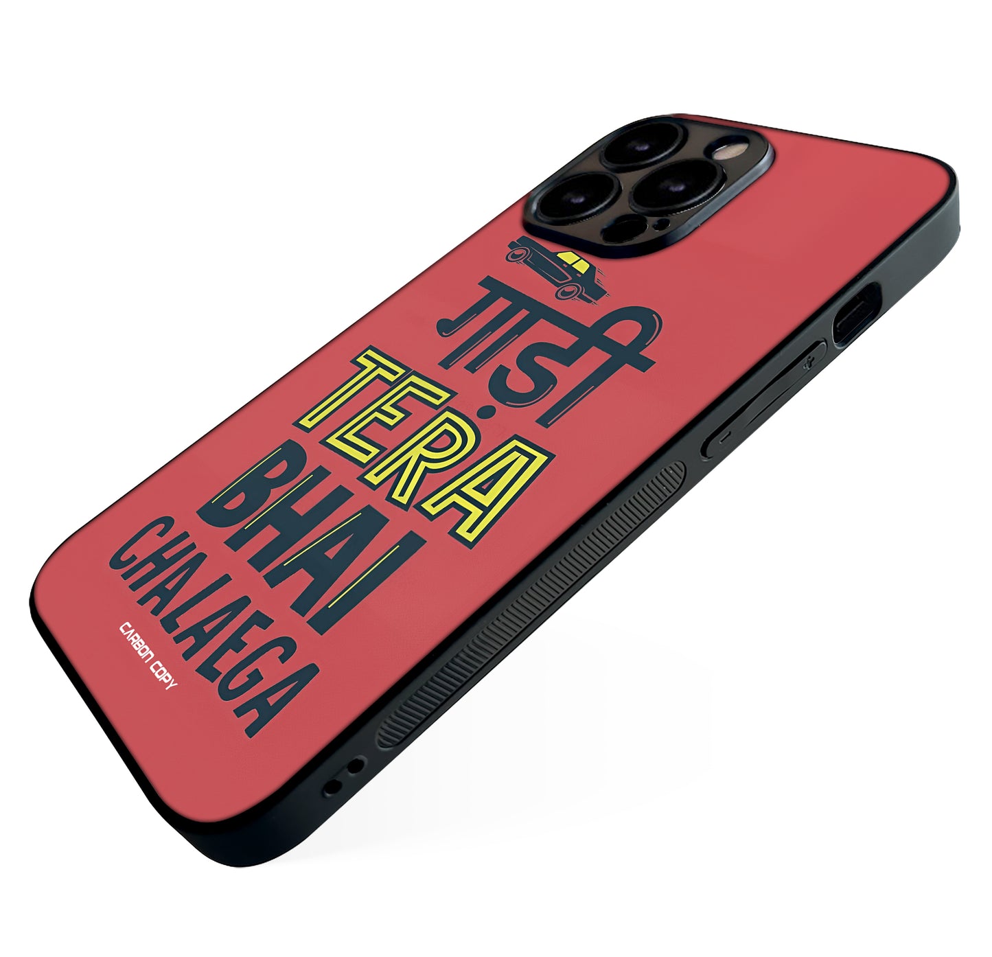 Gaadi Tera Bhai Chalaega Premium Phone Glass Case