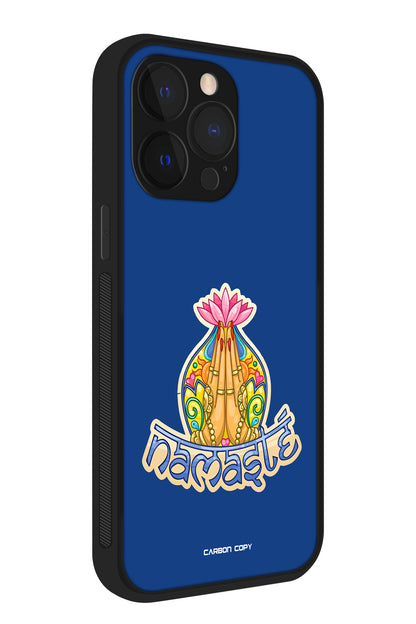 Namaste Premium Phone Glass Case